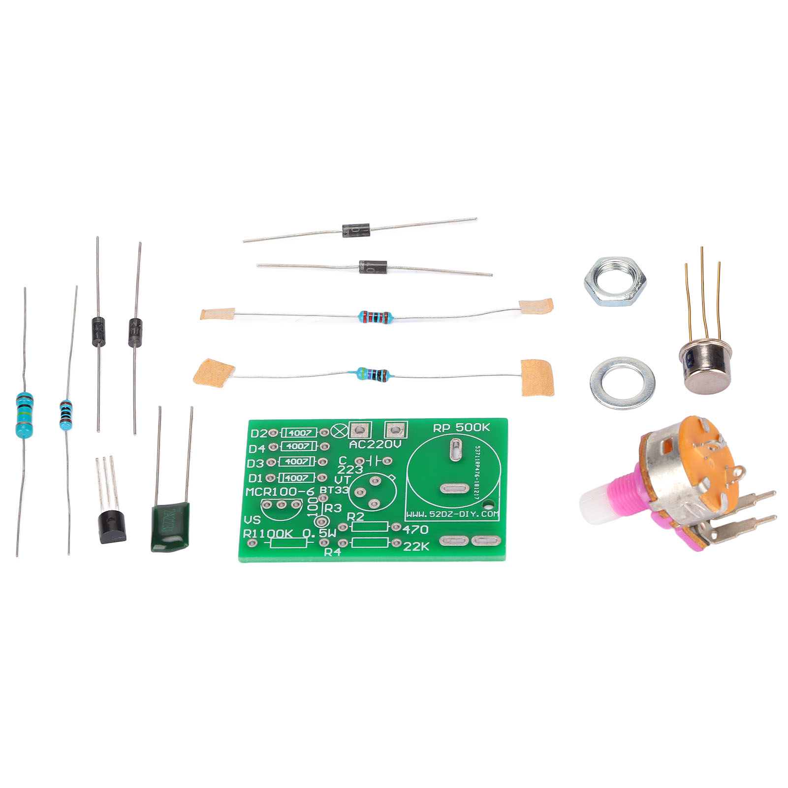 Dimmbares Schaltungsmodul-kit Für Transistor-schreibtischlampen, Dimmfunktion, Elektronische Produktion, Diy-platine Bt33