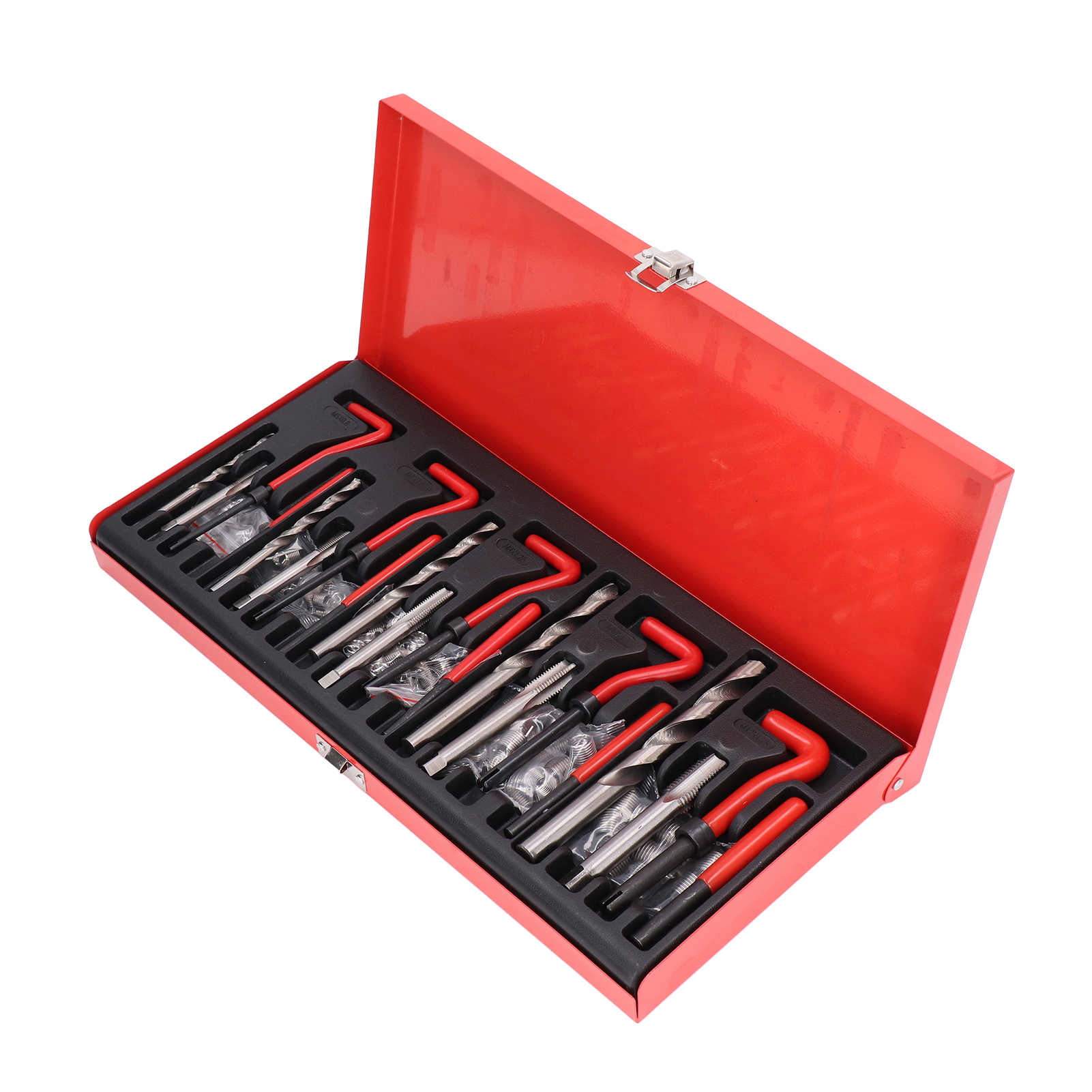 Reparaturset Für Innengewinde, Spiralgewindeeinsätze, Hss-bohrer, Gewindebohrer Für M5, M6, M8, M10 Und M12