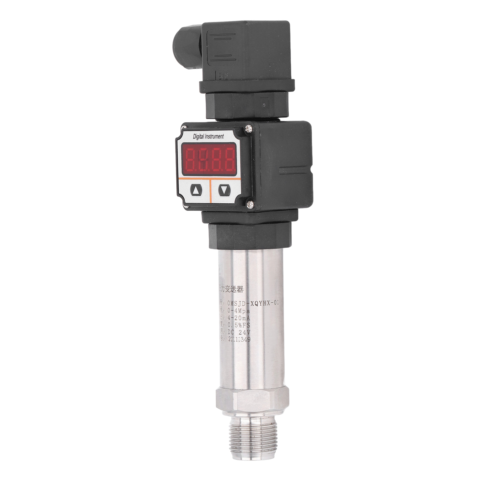 Drucktransmitter Mit Digitalanzeige, Kleiner Messumformer, Sensor 04 Mpa, 420 Ma, 24 V Dc, Omsjdxqyhx01