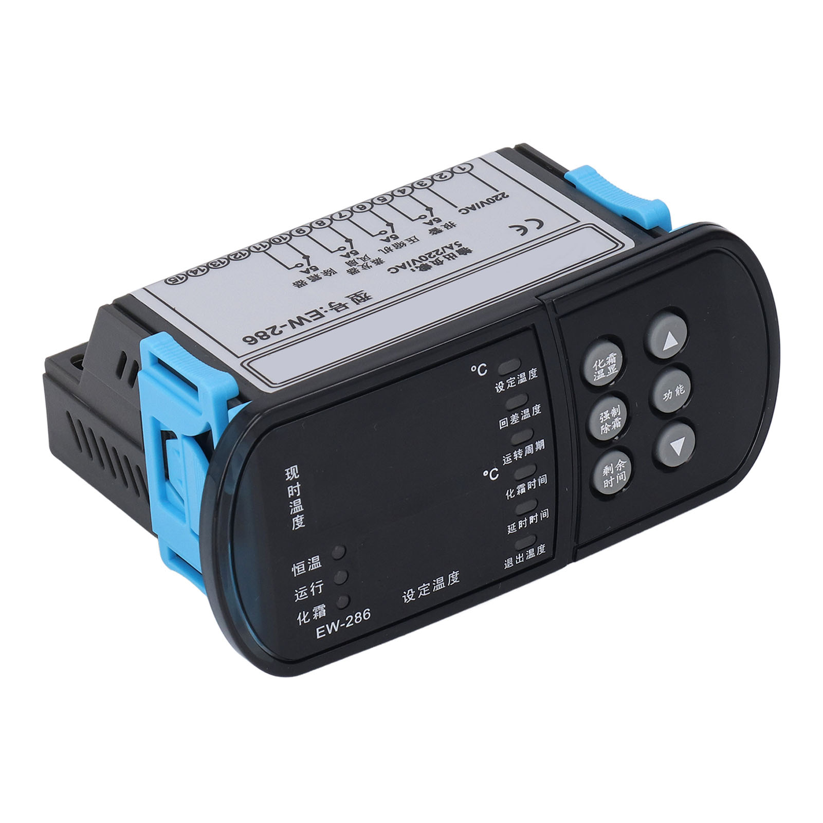 Digitaler Temperaturregler Mit Heiz- Und Kühlfunktion, Alarmfühler, Ac220v