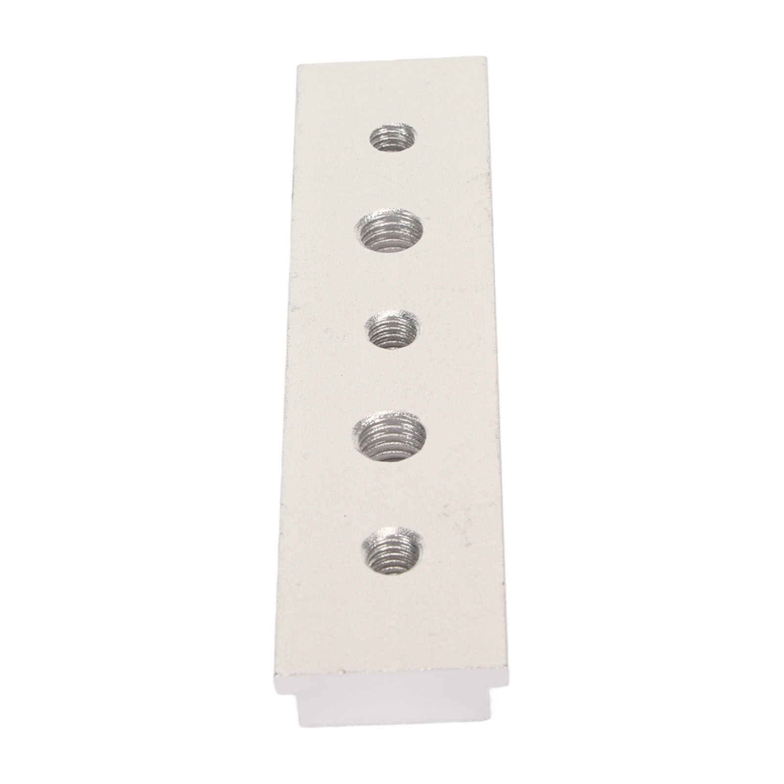 100-mm-t-nut-gehrungsschiene Mit Löchern, Aluminiumlegierung, Auswurfschiene Für Elektrische Kreissägen, Werkbankbefestigung, Silber