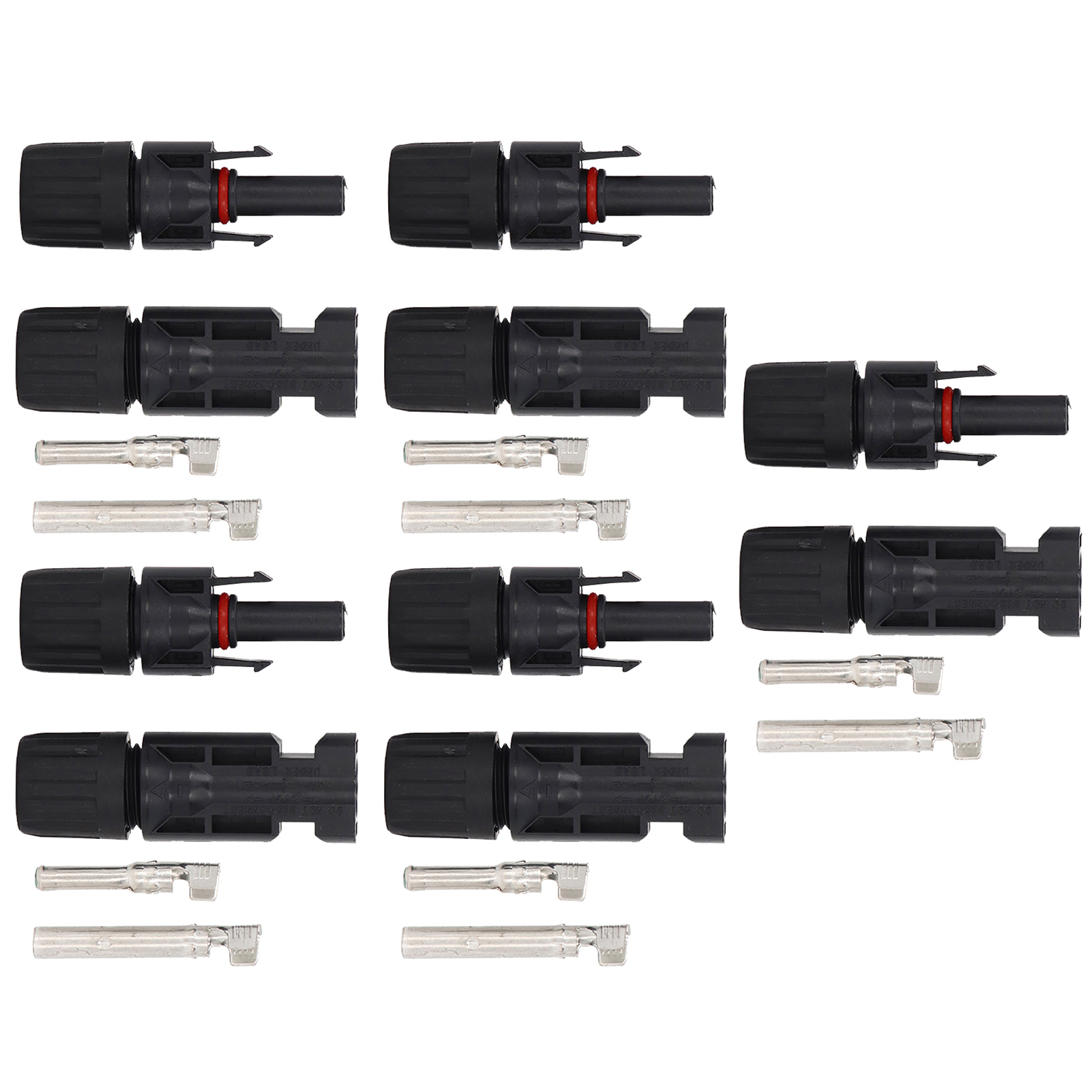Sets Solarstecker (männlich/weiblich), Ip67 Wasserdicht, Pv-panel-kabelstecker, 1000 V Hochspannung, 30 A