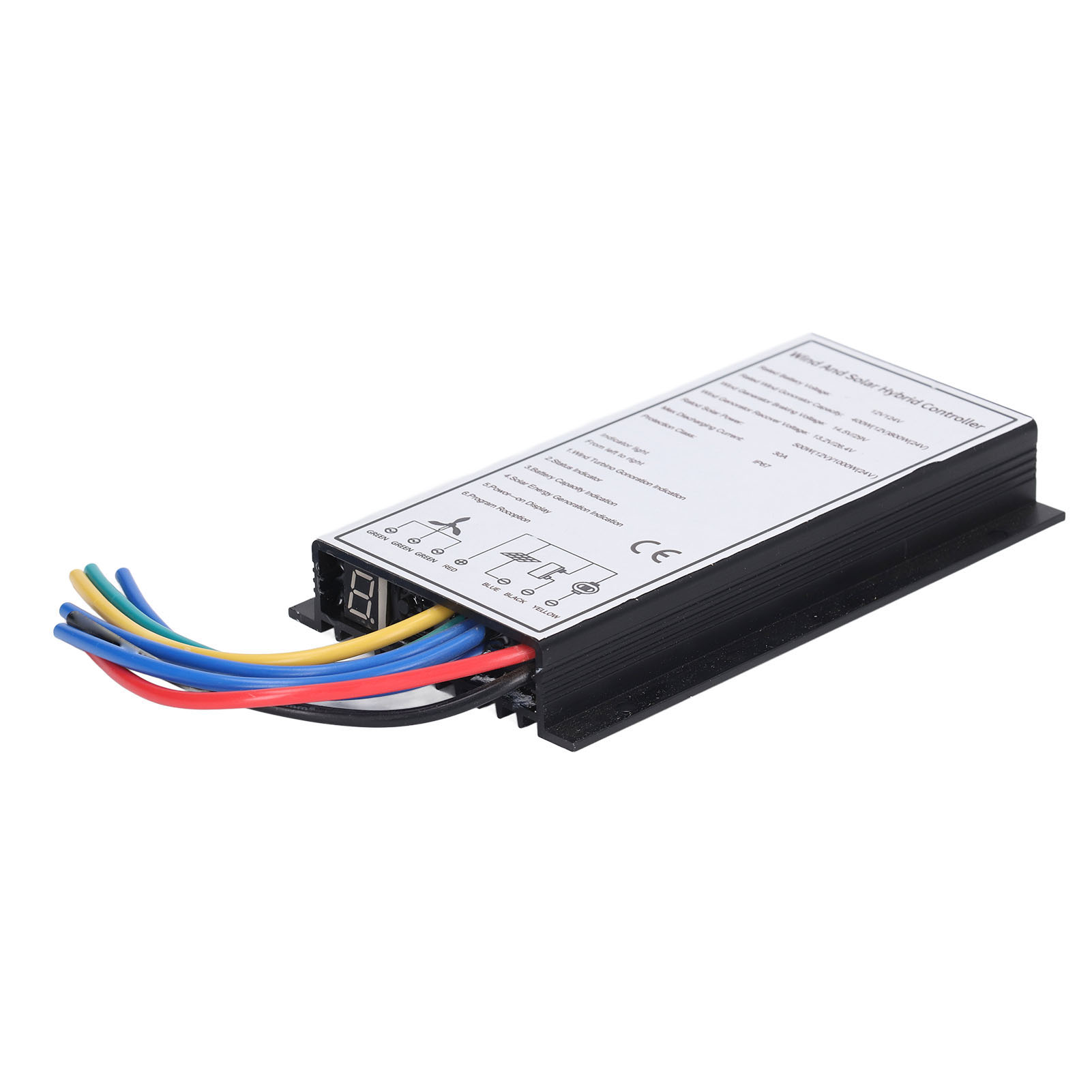 Wind-solar-hybrid-laderegler 30a Hybrid-ladereglersystem Für 800w Windkraftanlage Und 1000w Solarmodul Mit Mct-ladefunktion