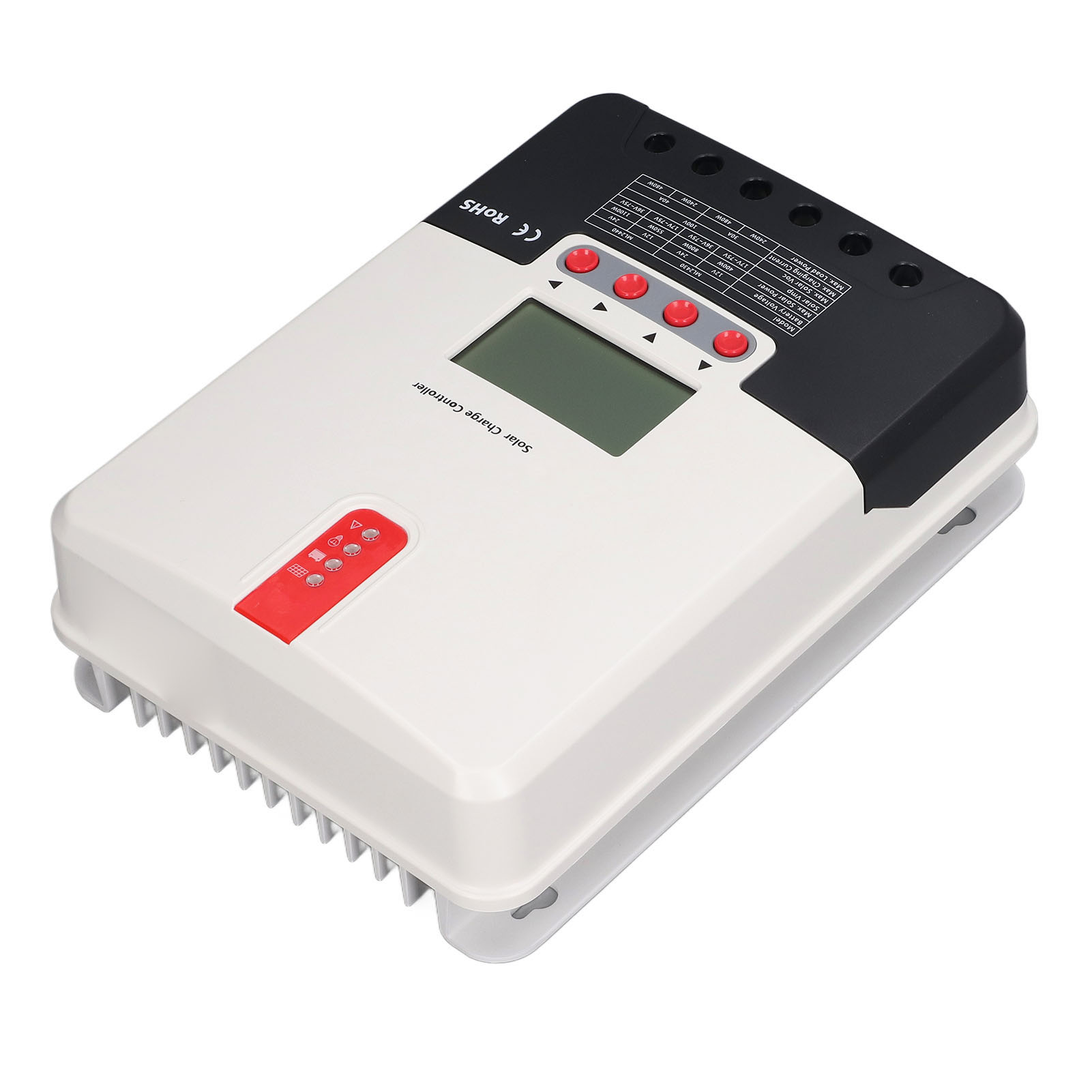40a Mppt-solarladeregler Mit Lcd-anzeige, Temperatursensor, 12v/24v, Solarpanel-batterieregler Mit Temperaturanzeige