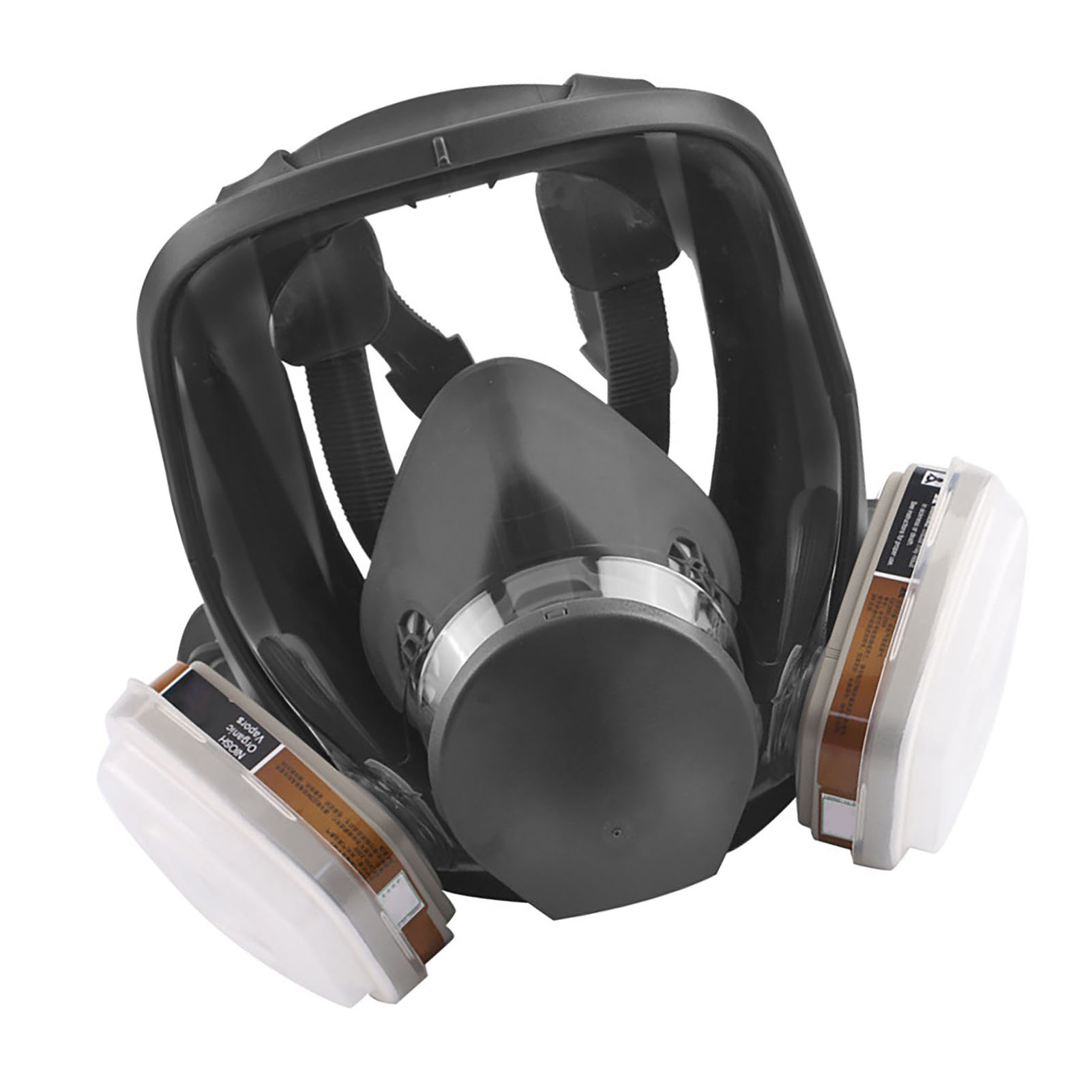 Vollgesichtsmaske Mit Filterwatte-gasfilter-atemschutzgerät Für Farbspritzarbeiten