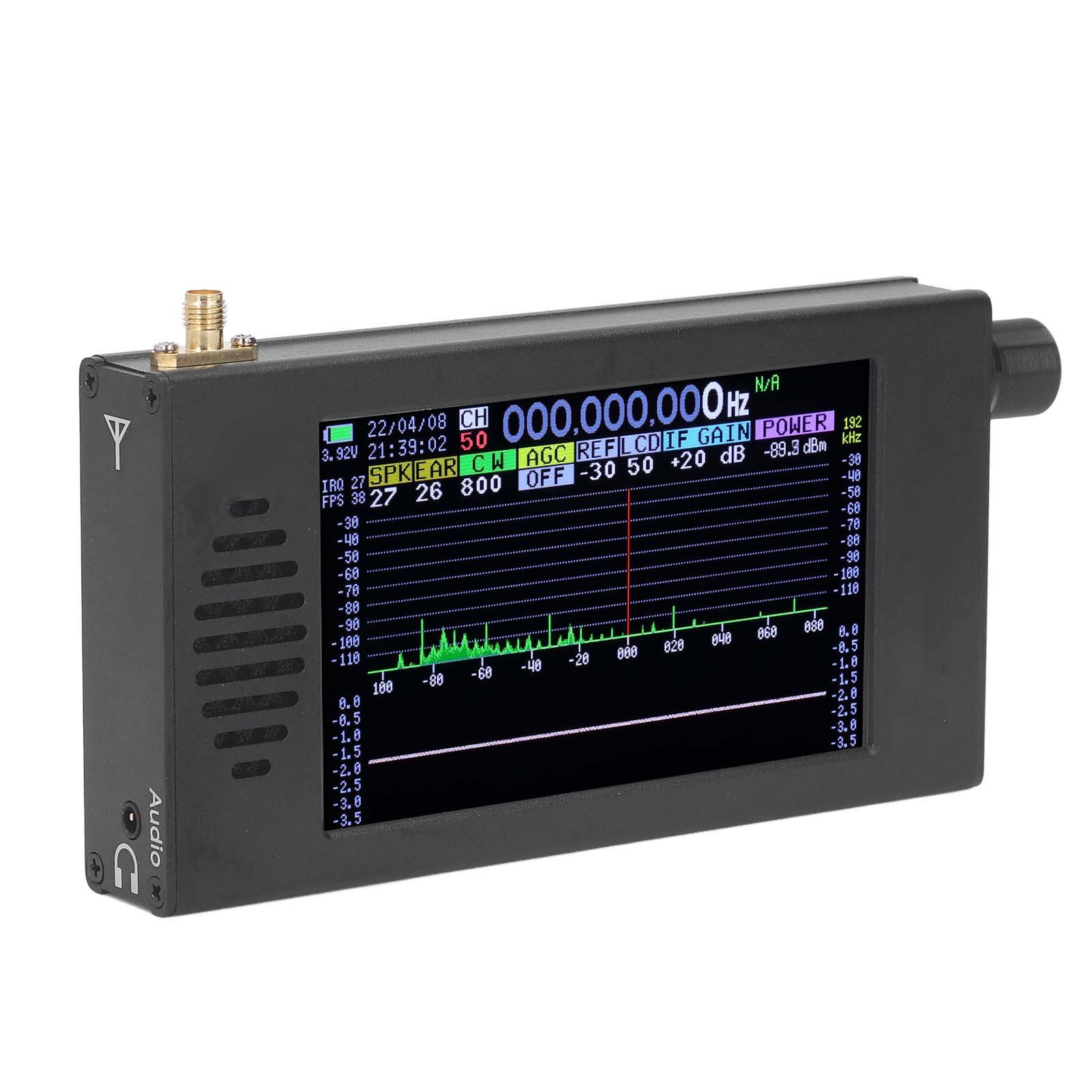 Sdr-empfänger Mit Digitaler Demodulation (dsp) Für Kurzwellen (100 Khz Bis 149 Mhz), Mw, Ssb, Cw Und Amateurfunk