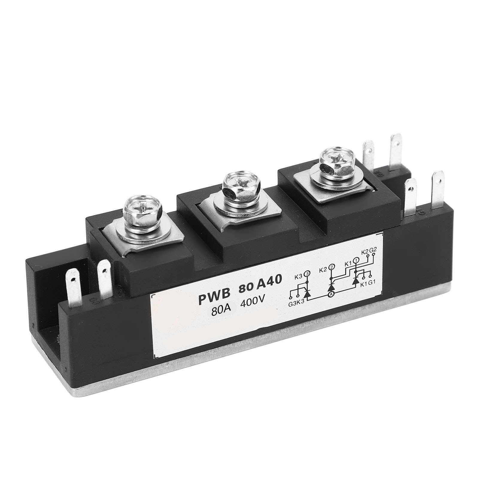 Gleichrichterdioden-thyristormodul, Siliziumgesteuertes Hochleistungs-kupfersockel-thyristormodul, 400 V