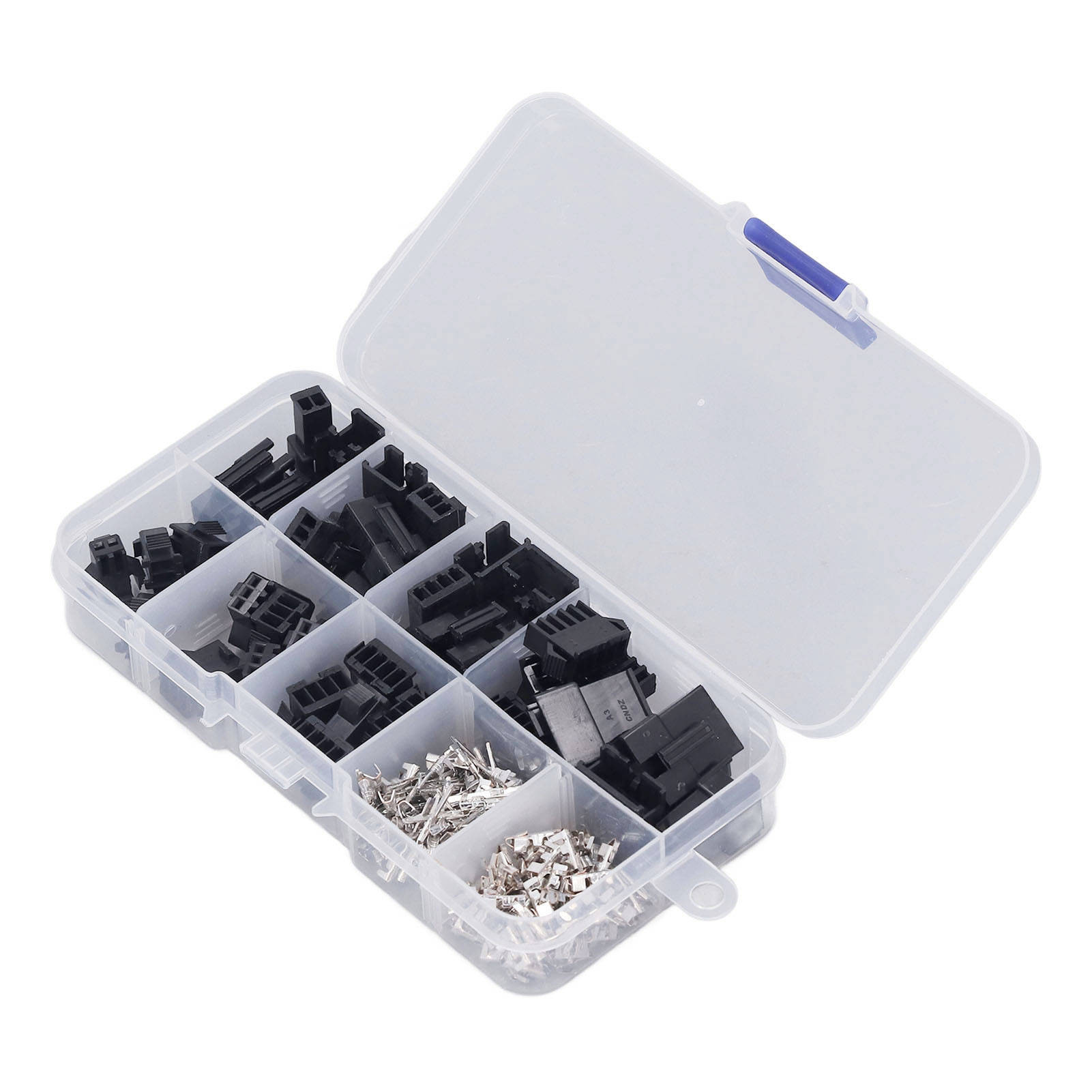 200-teiliges Sortiment An Klemmenkabelsteckern (sm 2,54 Mm, Stecker/buchse, Gehäuse, Stiftleisten, Crimpverbinder)