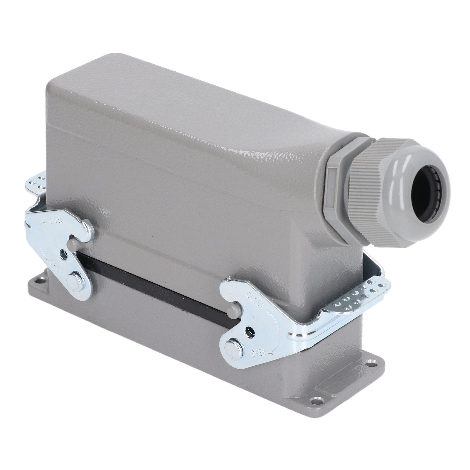Rechteckiger Industriestecker Für Hohe Lasten, Wasserdicht, 16 A, 500 V, Hdche0241pg21