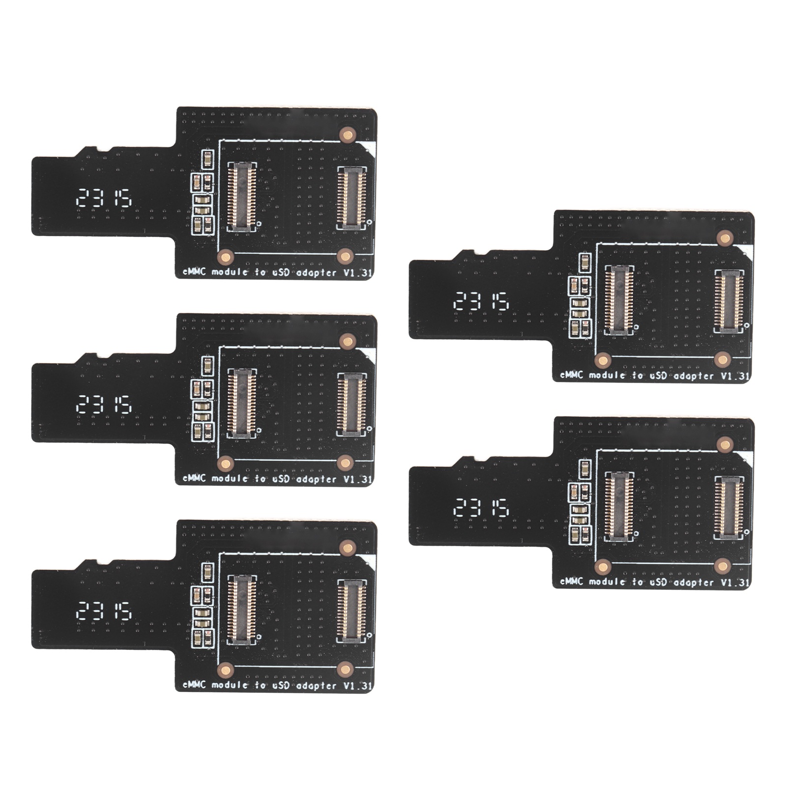 5 Stück Emmc-zu-usd-platine Erzeugt Intermittierende Bilder. Präzise Emmc-zu-speicherkarten-adapterplatine Für Rock Pi 4 Rk3399