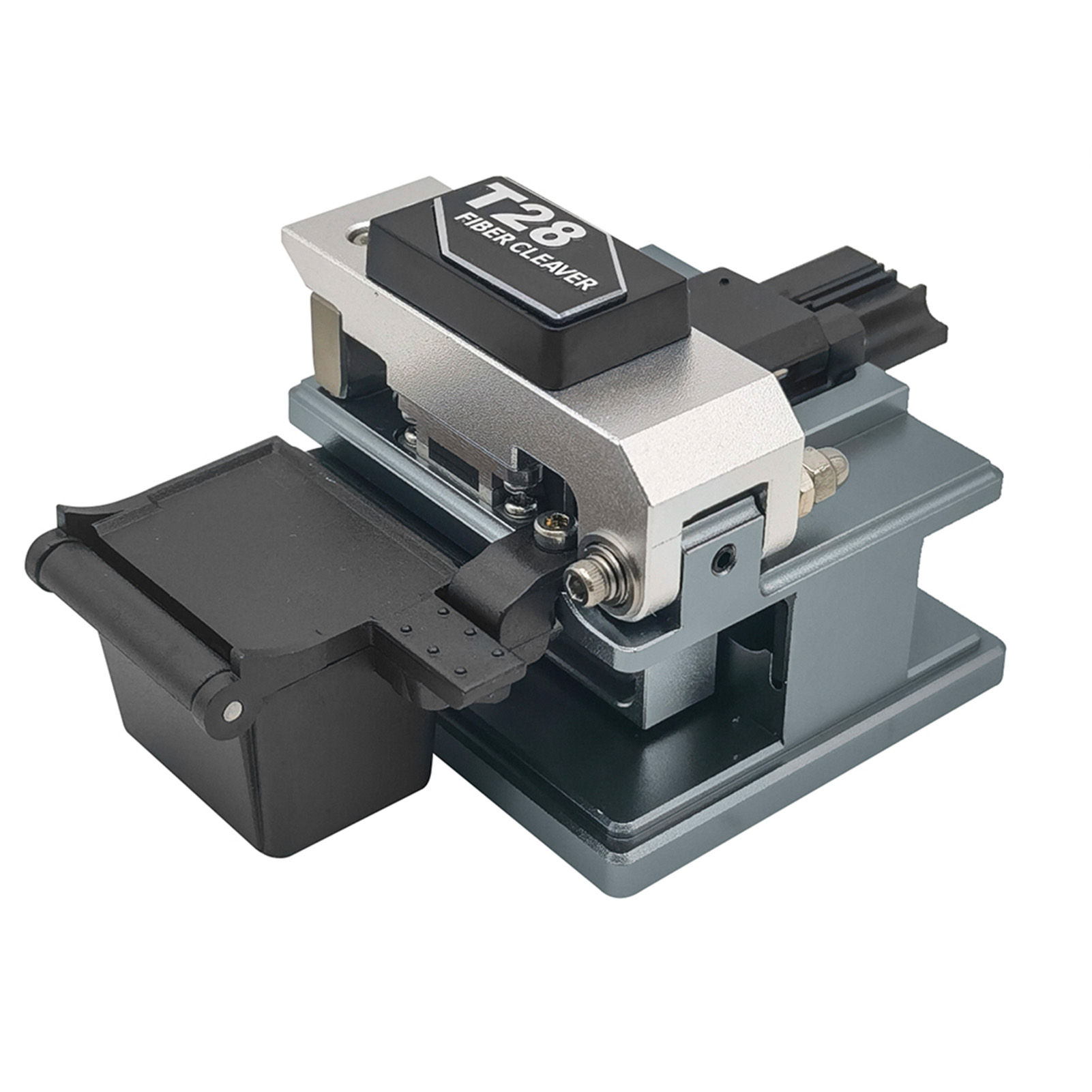 Glasfaserschneider Aus Bruchfester Aluminiumlegierung, Tragbar, Für Glasfasern Mit Durchmessern Von 0,25 Mm, 0,9 Mm Und 0,3 Mm, Grau