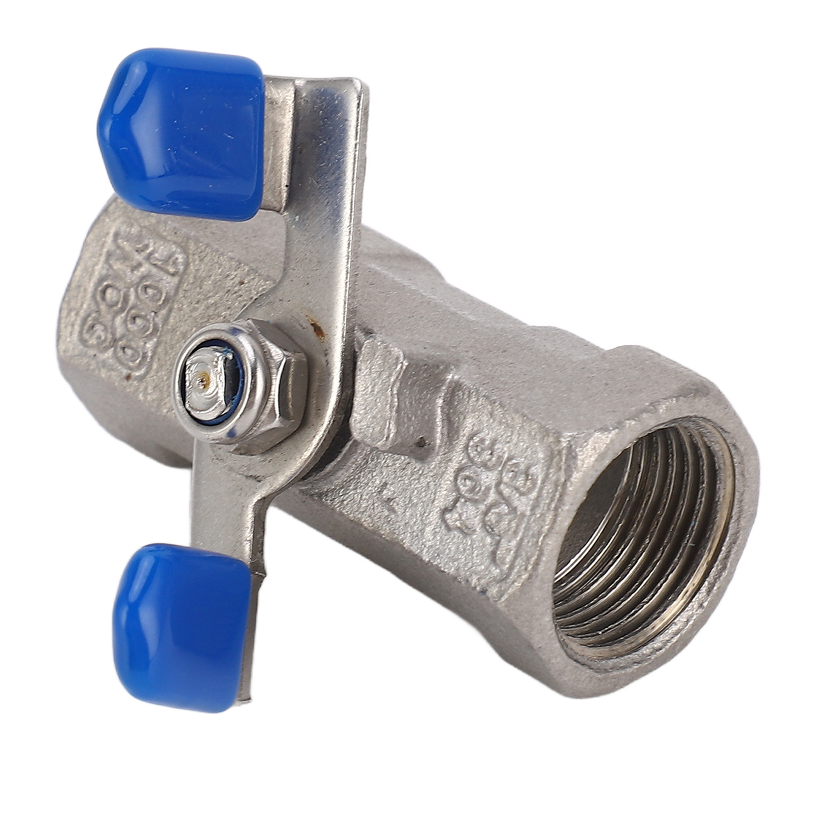Kugelhahn Mit Vollem Durchgang, 3/8 Zoll Npt-innengewinde Dn10, 1,6 Mpa, Edelstahl, Absperrklappe, 1000 Wog
