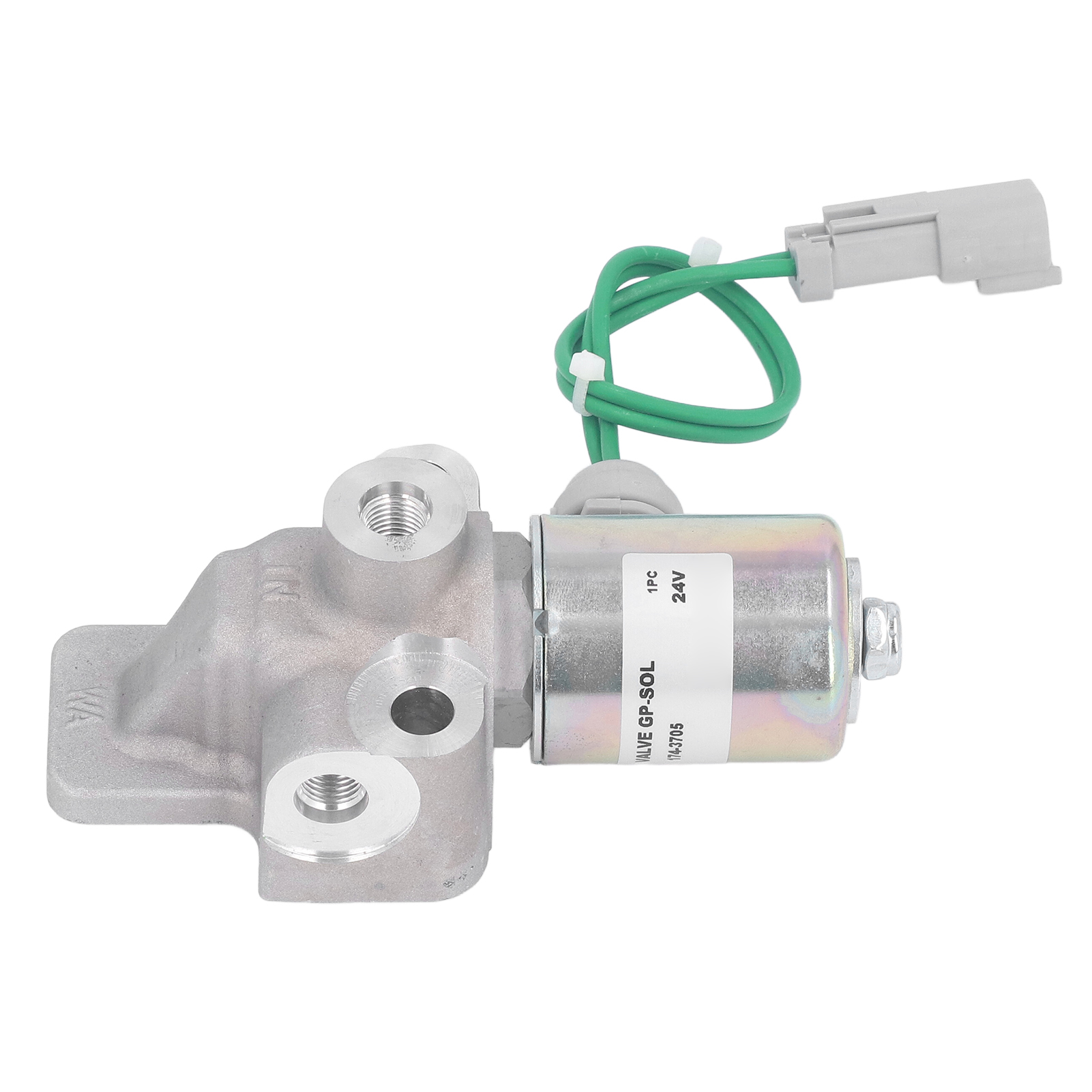 24v-magnetventil Mit Schneller Ansprechzeit, Magnetventil Aus Legiertem Stahl Für Cat 120h, 135h, 140h, 160k Bagger