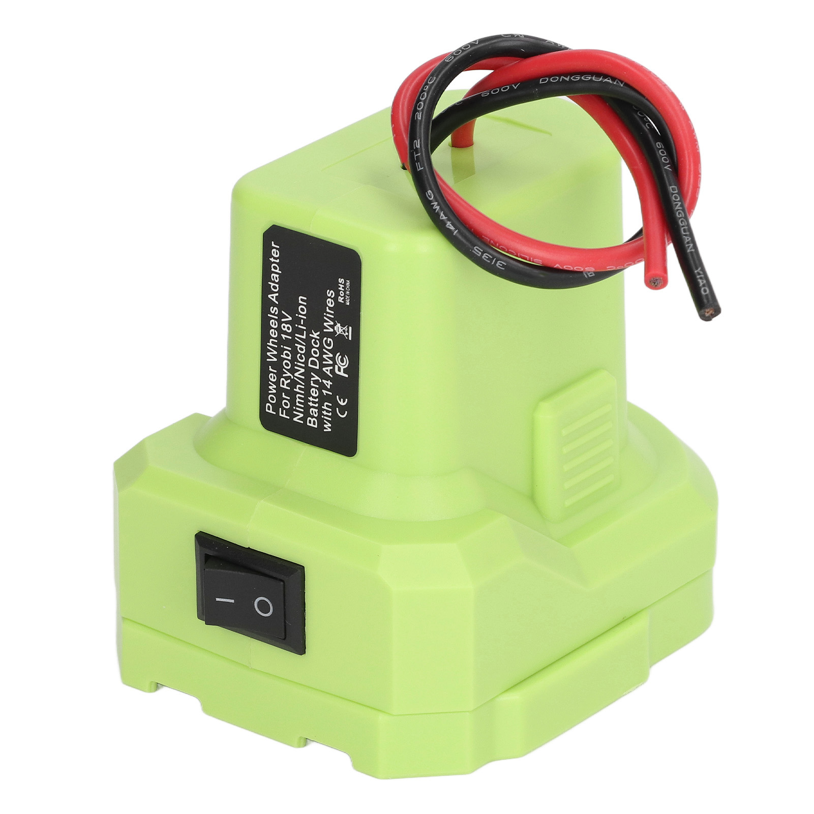 Lithium-akku-adapter Mit 14awg-draht Für Ryobi 18v One+ Serie