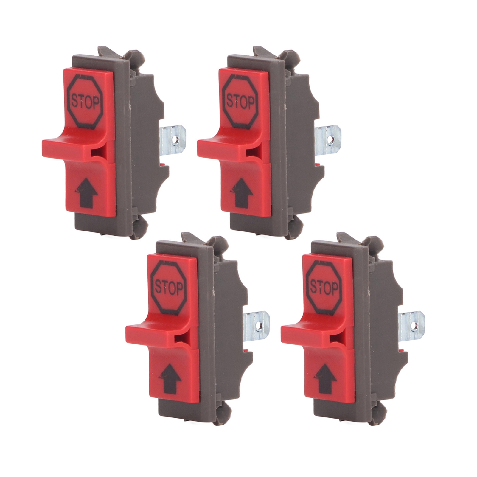 4 Stück Kettensägen-not-aus-schalter 503717901 503718201 Kunststoff Ein-/ausschalter Für Husqvarna 362 365 371 372 372xp