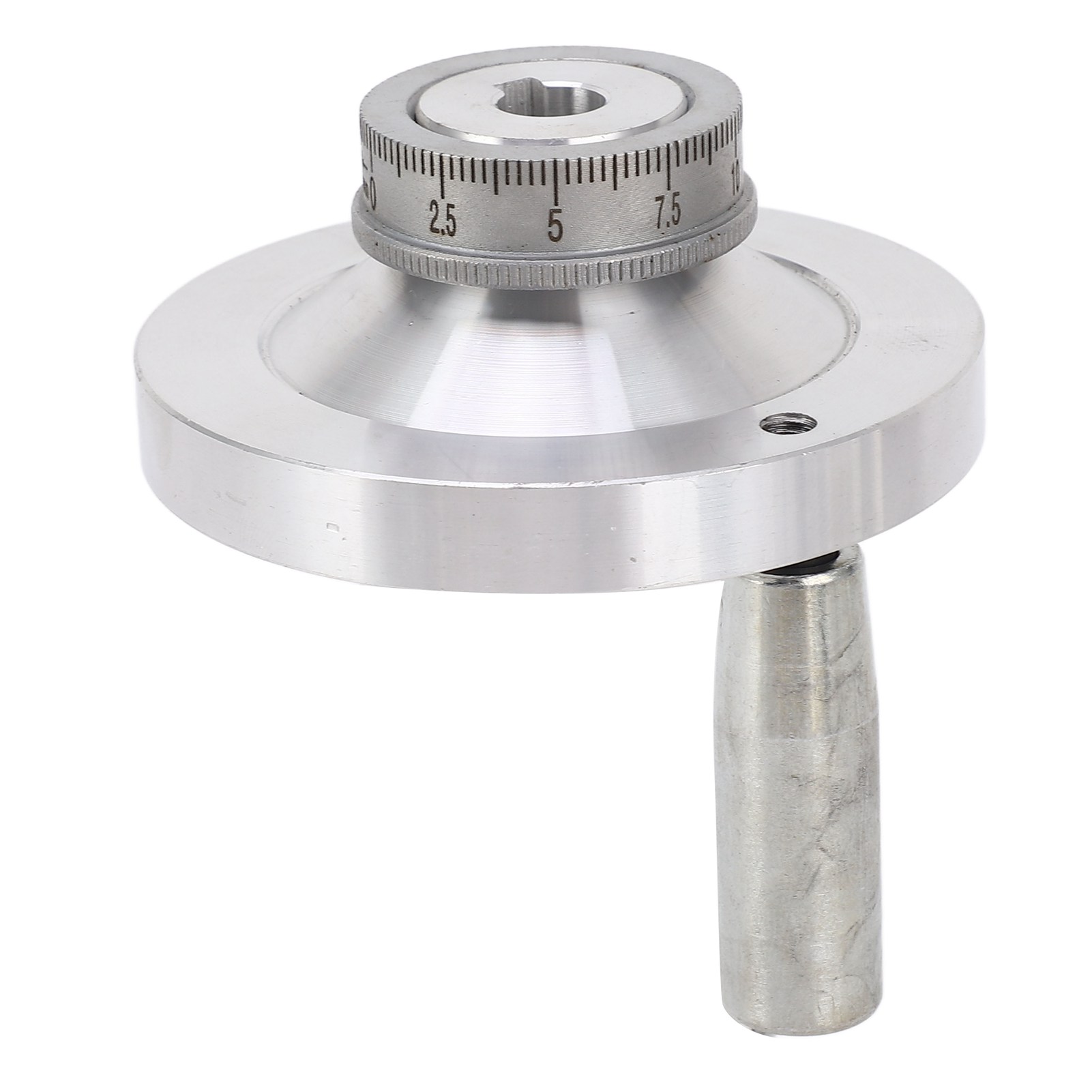 Drehbank-handrad 80 Mm Aus Aluminiumlegierung Mit Kurbelgriff Für 7x12 7x14 0618 Cj18a Mini-drehmaschinen