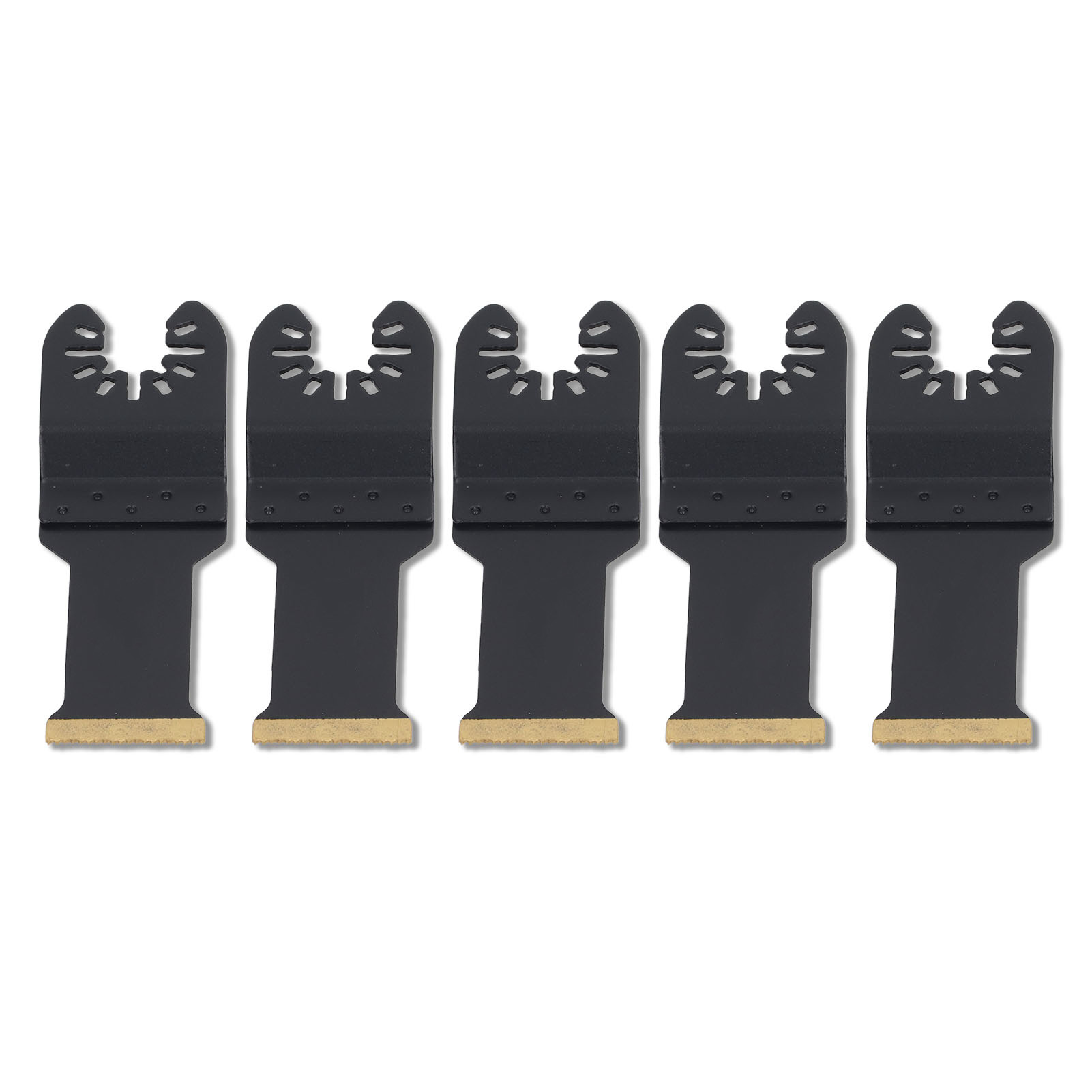 5-teiliges Set Multifunktionaler, Titanbeschichteter Sägeblätter Für Oszillationswerkzeuge (28 Mm)