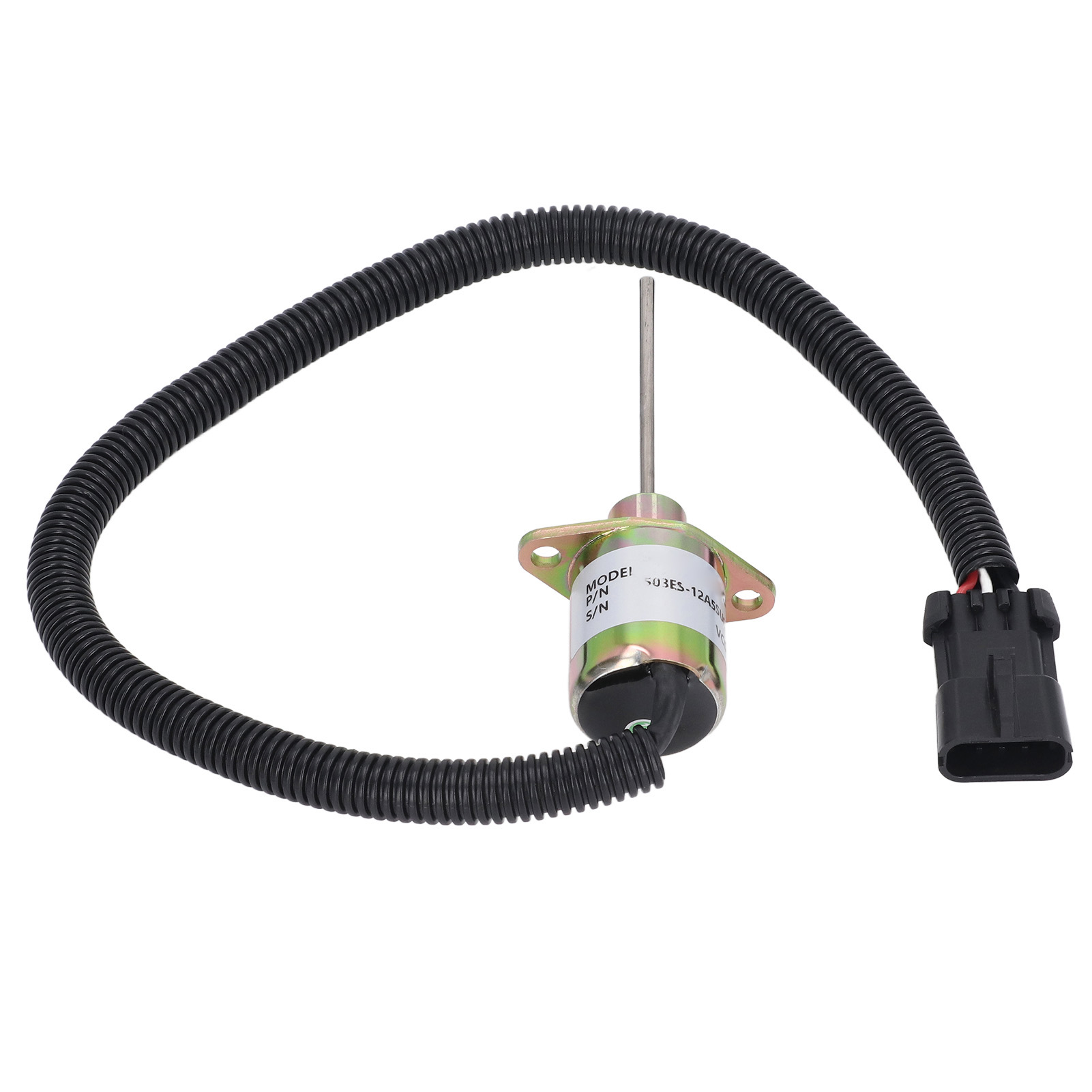 Kraftstoffabsperrventil, Motorstopp-magnetventil 1503es 12a5suc9scc28 Für Kubota V2203 Di 12v Dc