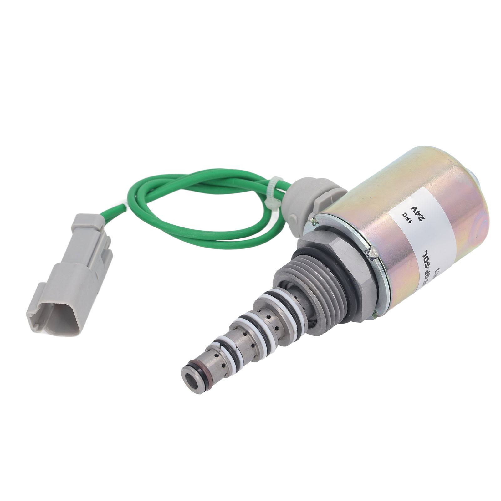 24-v-abschaltmagnetventil Mit Schnellschaltfunktion Und Energiesparfunktion Für Caterpillar 953c