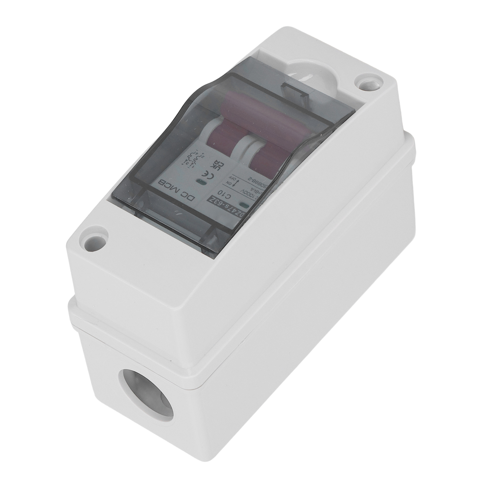 2-poliger Dc-leistungsschalter, Ip65 Wasserdicht, Miniatur-dc-trennschalter Für Solar-pv-systeme, 1000 V, 10 A