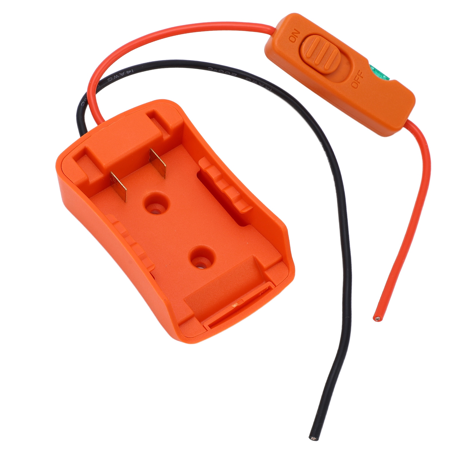 Batterieadapter-dockingstation Mit 30a-sicherung Und Schalteranschluss Für Stanley 18v 20v Lithium-batterien