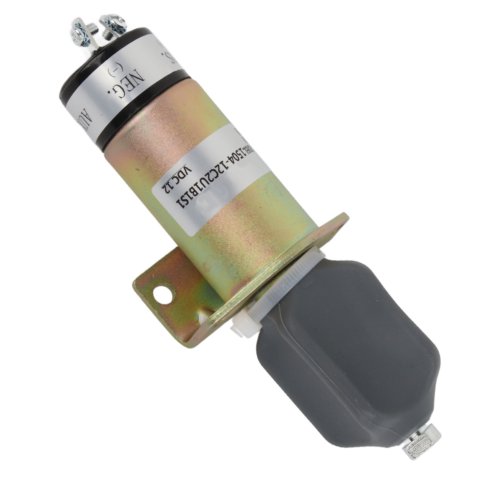 2-poliges Absperr-magnetventil Aus Edelstahl, Motorstoppventil Für Kubota Df 750 Motor, 12 V Dc