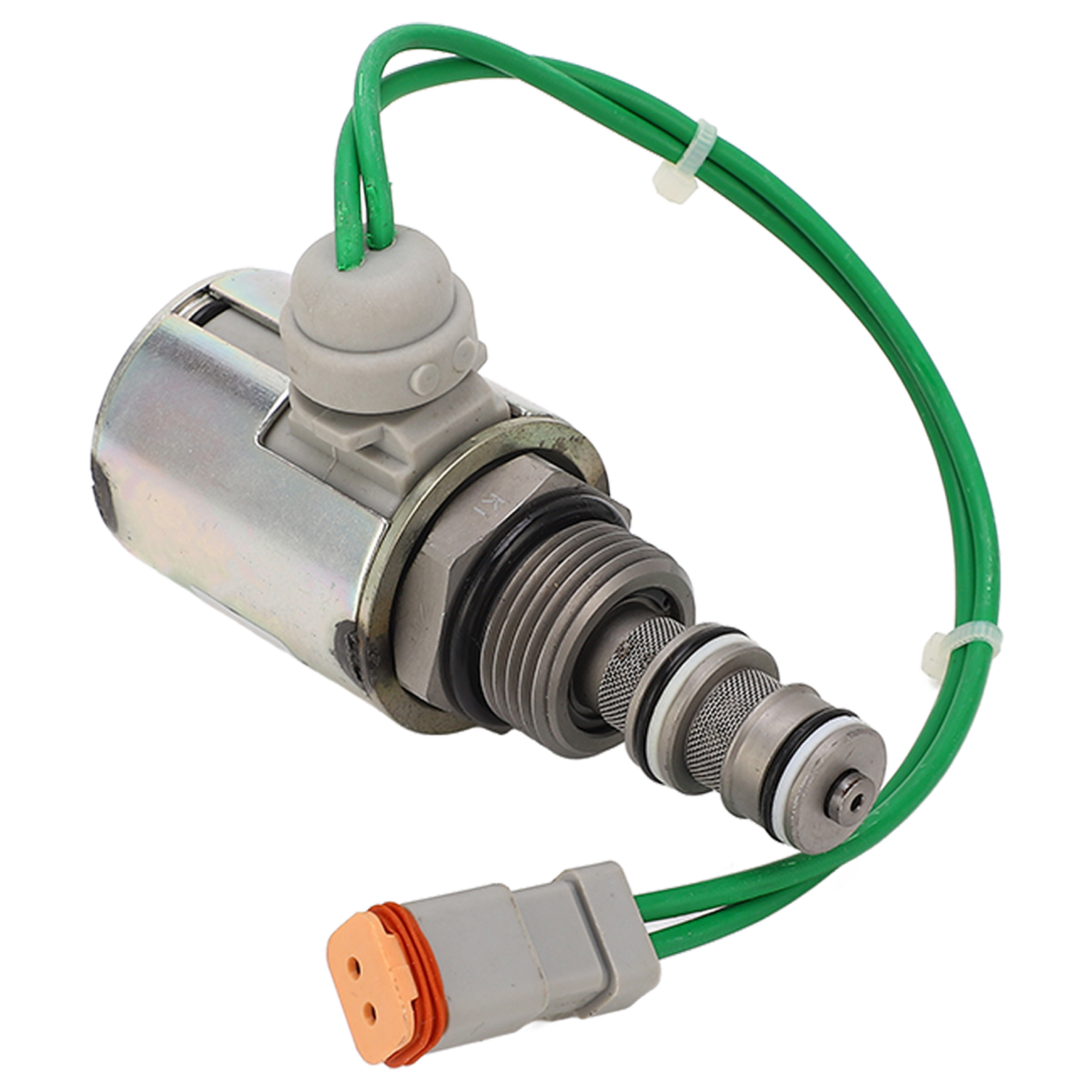 24-v-magnetventil Aus Legiertem Stahl Für Radlader Cat 824g, 825g, 826g Und 950f