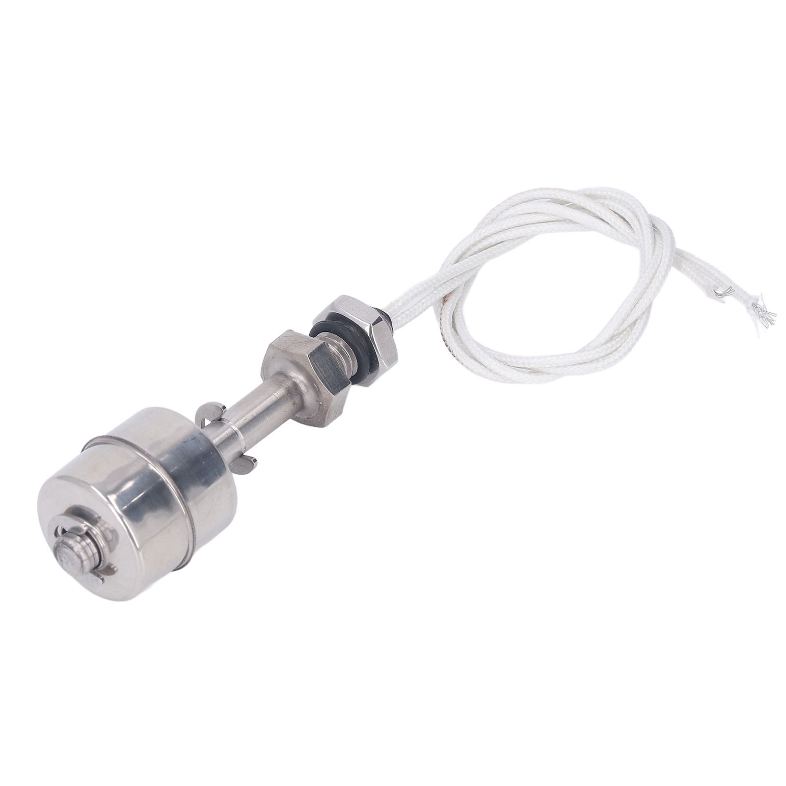 Flüssigkeitsstandschalter Schwimmerschalter 10 Mm Hub Edelstahl Flüssigkeitswasser Ölstandschalter Sensor 0–220 V 65 Mm L