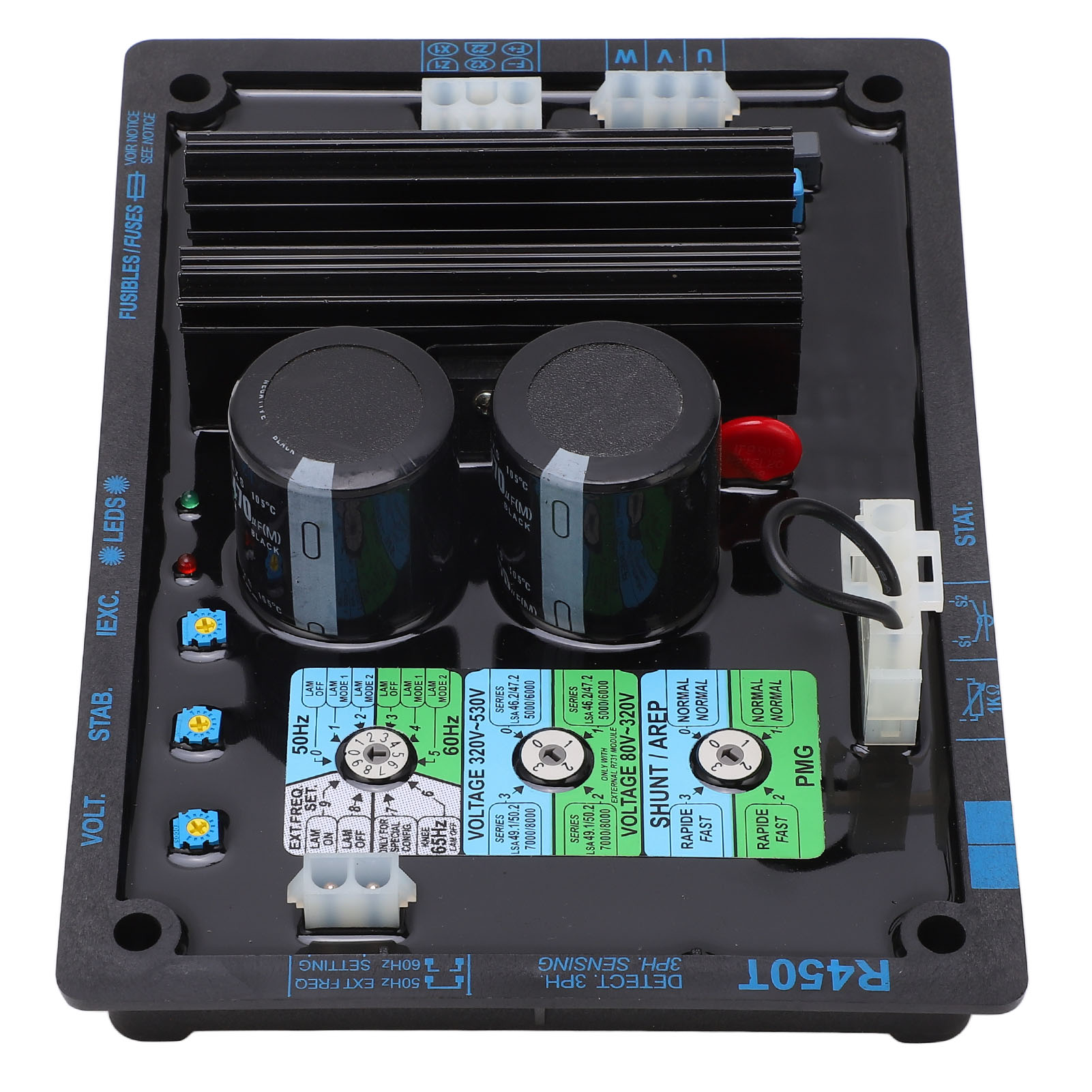 Automatischer Spannungsregler (avr) Für Stromaggregate, 10 A, 150 V, 3-phasig, R450t