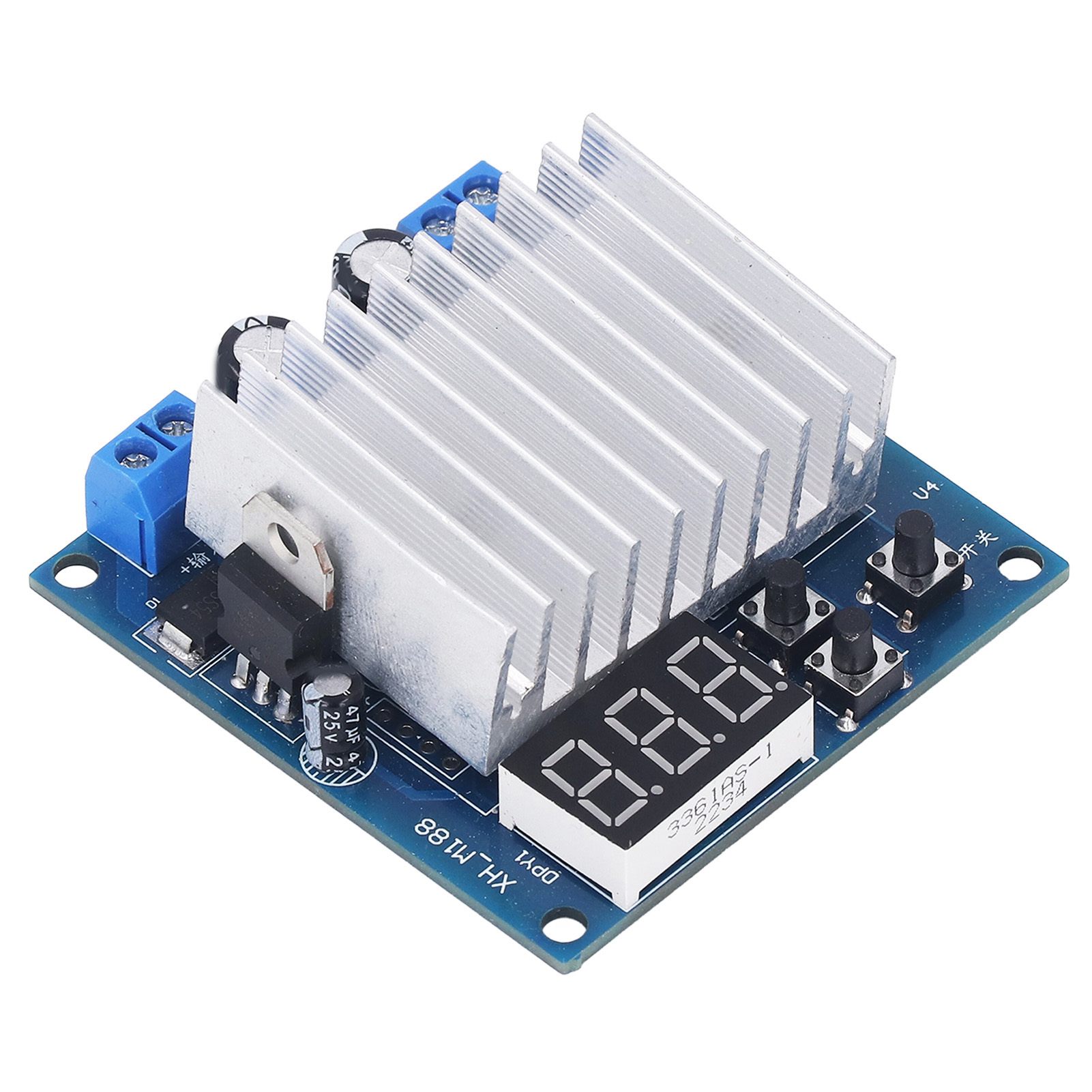Cnc-spannungsregelungsmodul, Energiesparendes Abs-gehäuse, Elektronische Spannungsreglerplatine 0–12 V