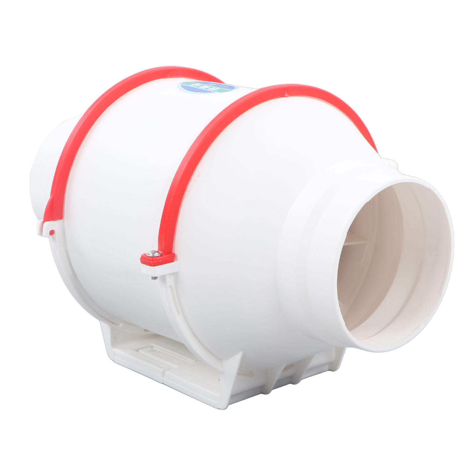 4-zoll-rundrohrventilator, Geräuscharmer Abluftventilator Für Küche Und Keller, Eu-stecker 220 V