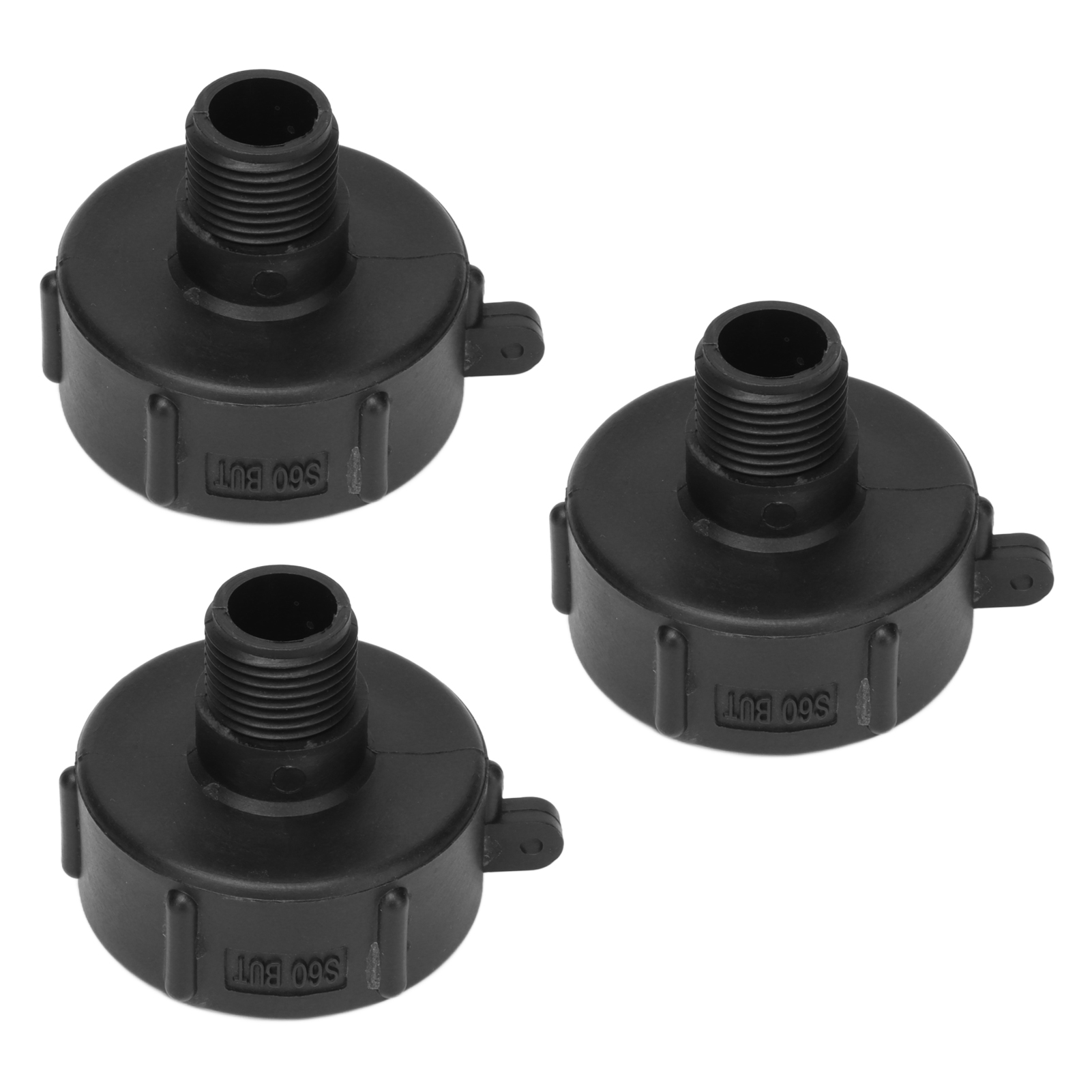 Stück Ibc-tankverbinder G3/4 Gewinde Abs-kunststoff Ablaufadapter Ersatzventilanschluss S60 Aut