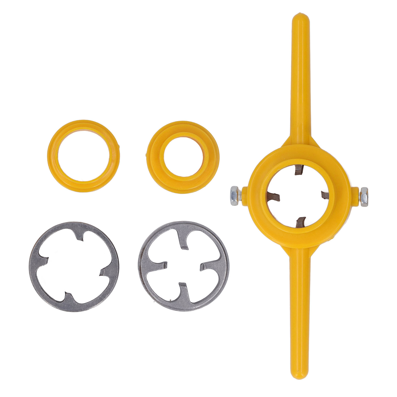 6-teiliges Gewindeschneidset Npt 1/2 Zoll, 3/4 Zoll, 1 Zoll, Gewindeschneidwerkzeug-set Aus Legiertem Stahl Für Pvc-rohre