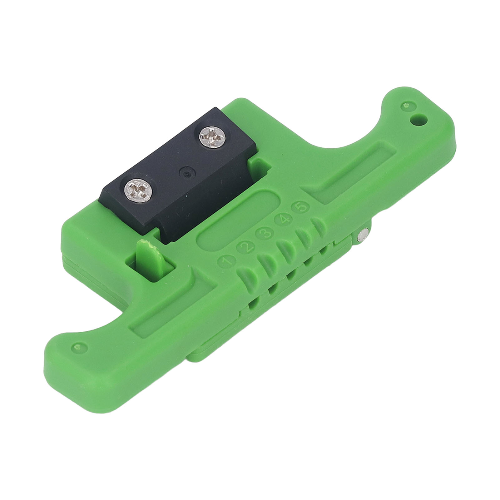 5-adriger Glasfaser-abisolierer Für Längs-flachbandkabel (1,9–3,0 Mm), Grün