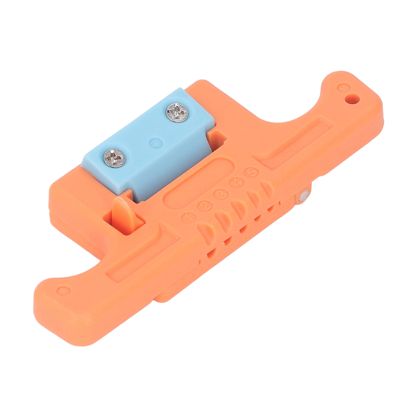 5-adriger Glasfaser-abisolierer Für Längs-flachbandkabel (1,9–3,0 Mm), Orange