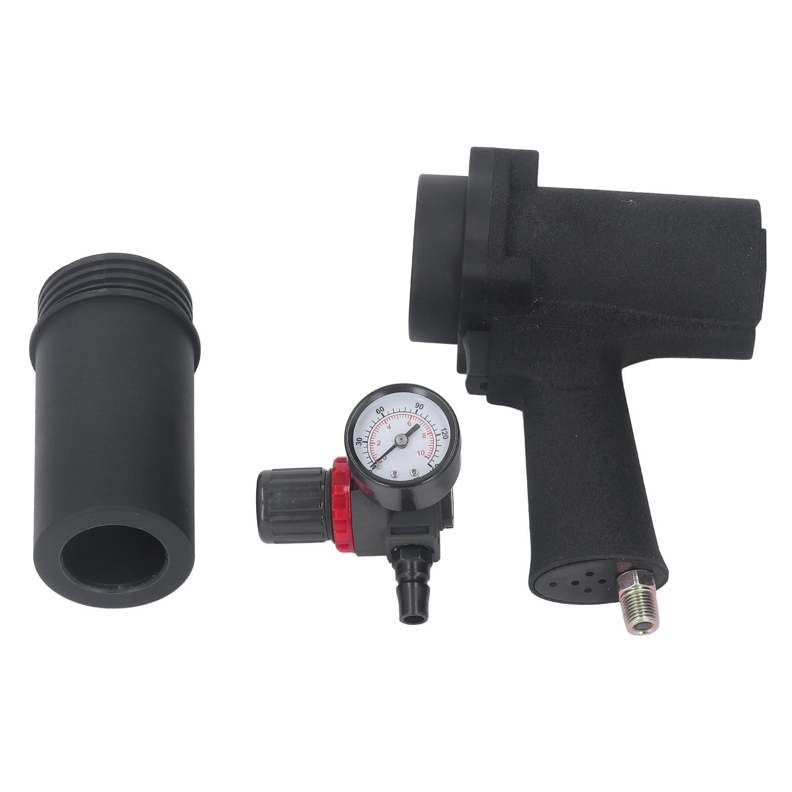 Professionelle Pneumatische Kartuschenpistole Mit Einstellbarer Geschwindigkeit Und Manometer, 310 Ml