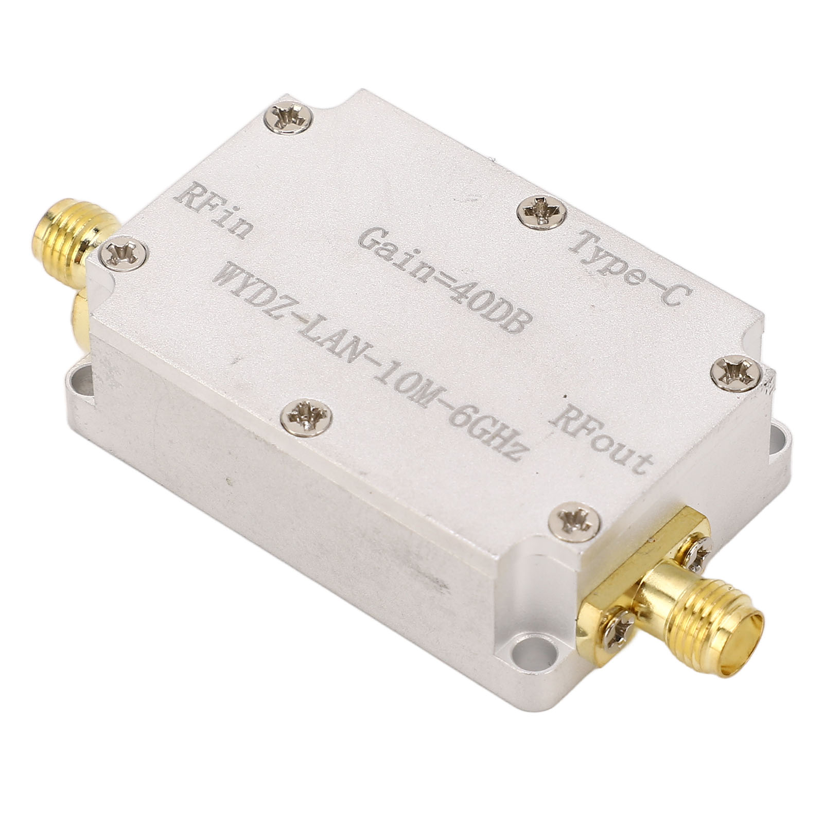 Rauscharmer Verstärker (lna) Mit 40 Db Verstärkung, Präzise Übertragung Im Frequenzbereich Von 10 Mhz Bis 6 Ghz, Hf-leistungsvorverstärker Für Ukw-radio