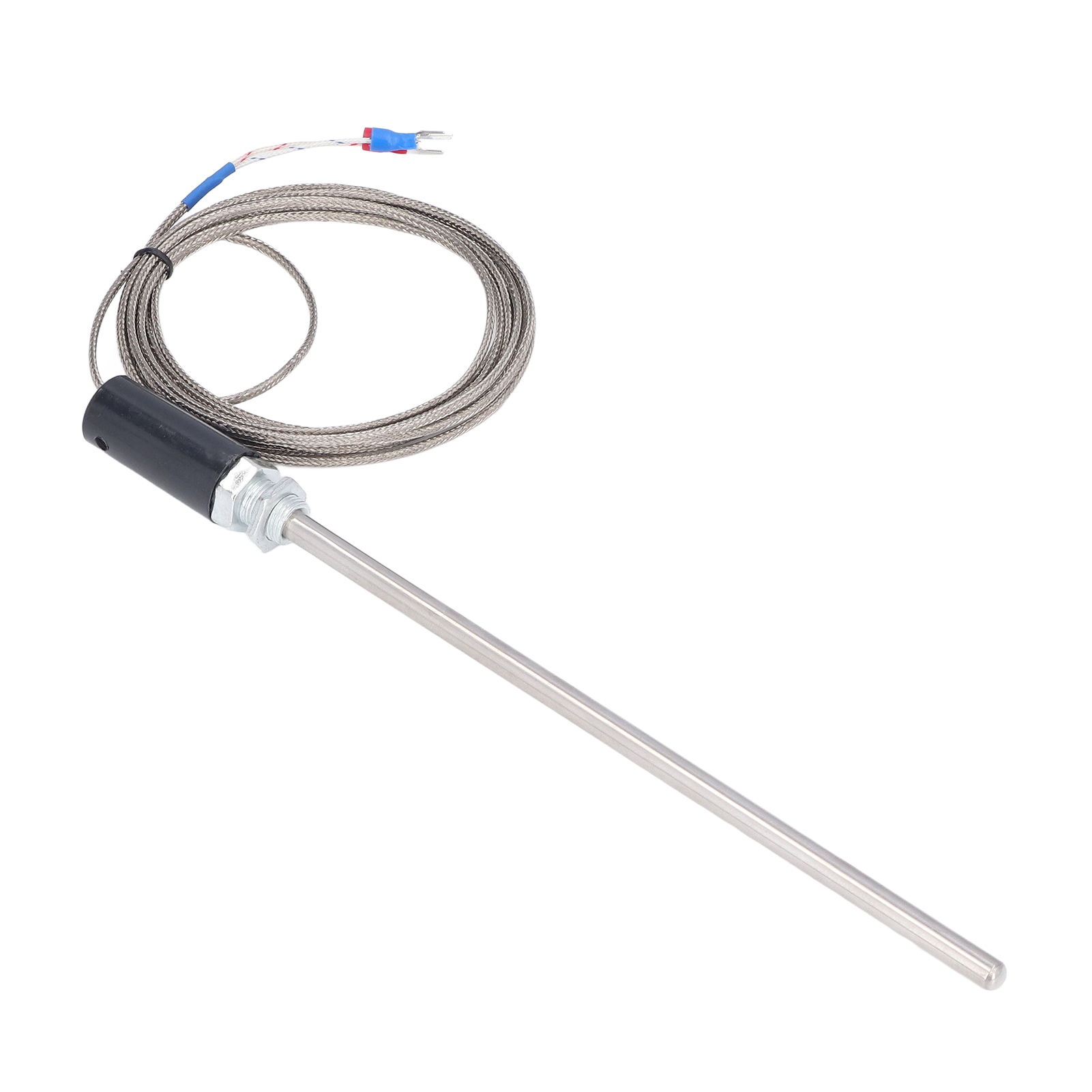 Thermoelement-sensor Typ K, Robust Und Langlebig, Edelstahl, 0 °c Bis 400 °c, Vielseitig Einsetzbar, Ca. 3,3 M Durchmesser, Z. B. Für Kamine.