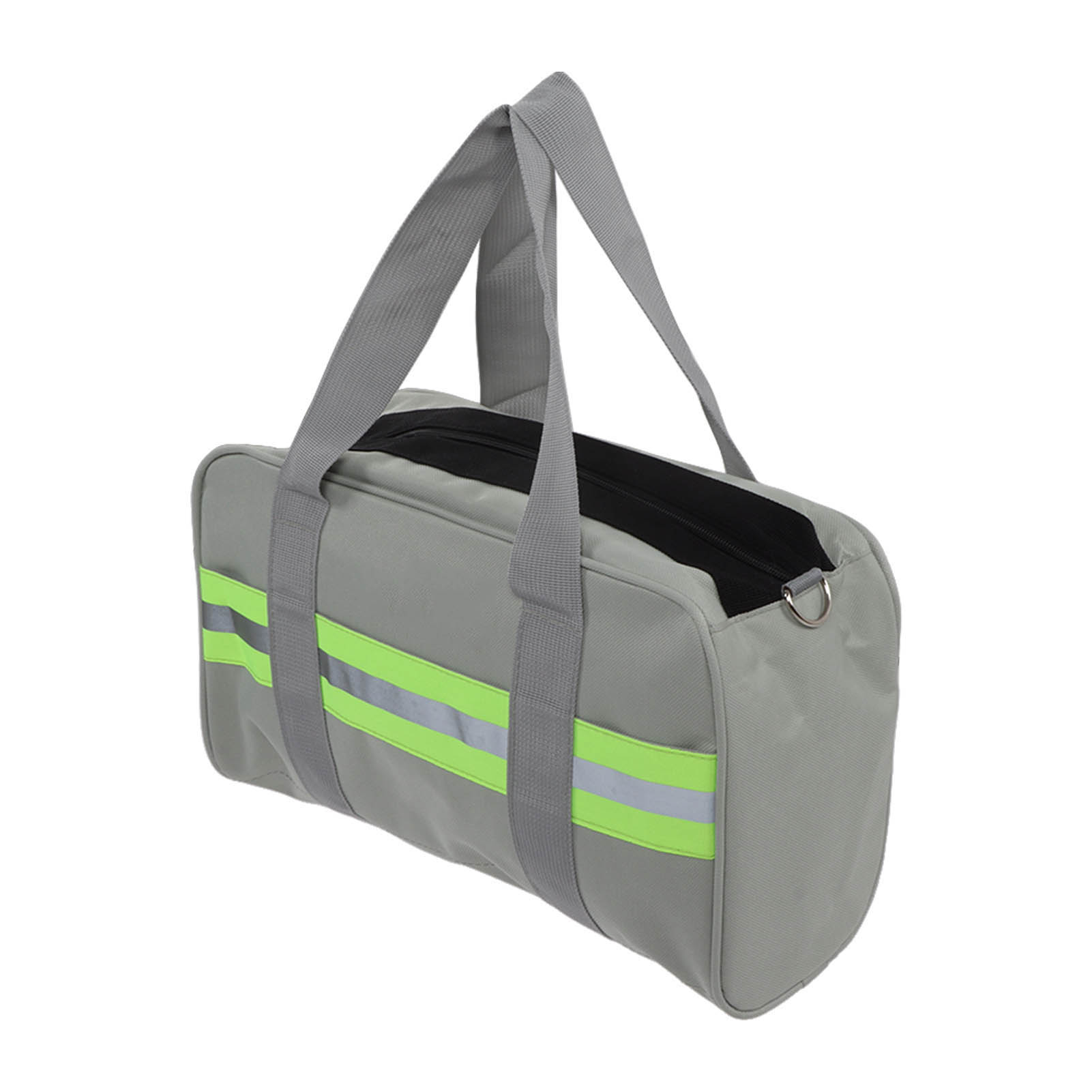 Werkzeugtasche Mit Breiter Öffnung, Aus Oxford-gewebe, Großem Fassungsvermögen Und Reflektorstreifen, Für Elektriker Und Andere Handwerker, 40,6 Cm (16 Zoll)