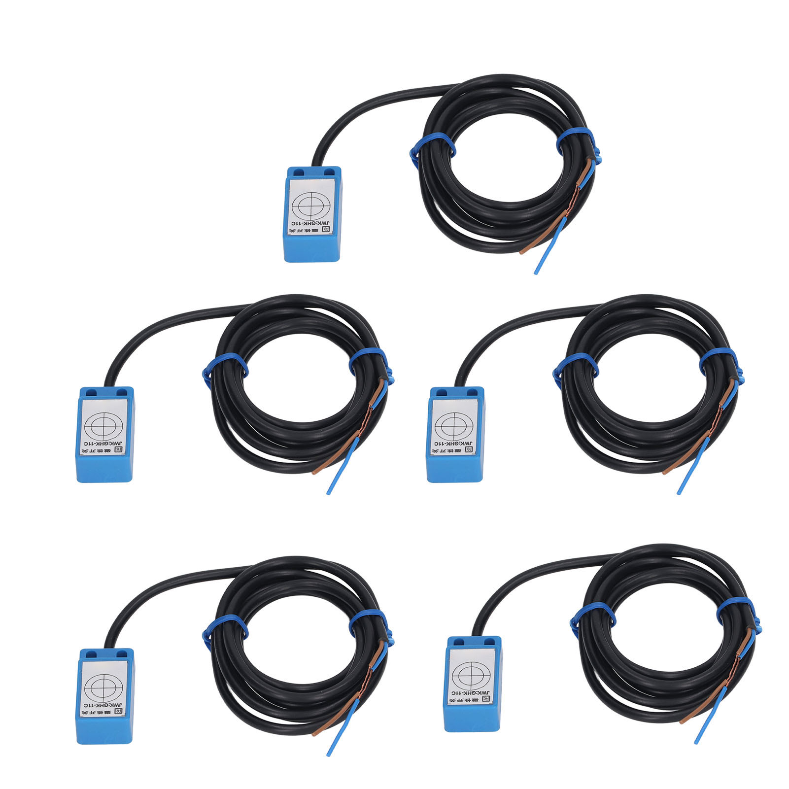 5 Stück 2-draht-magnetschalter, Normalerweise Offen, Hochfrequenz-magnet-näherungssensor, Dc/ac 5–200 V, 100 Ma