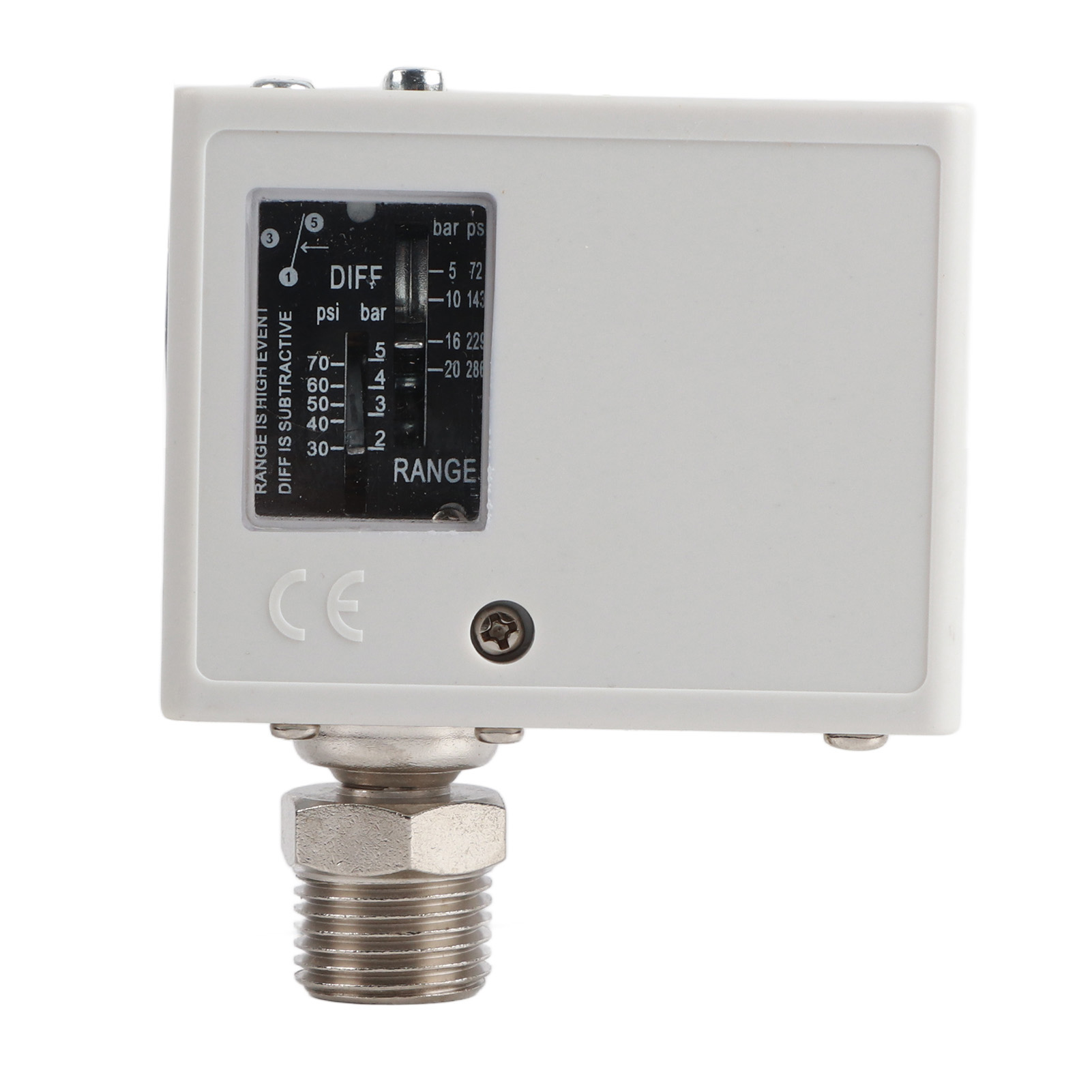 20 Kg Druckschalter-set, Komplett Aus Kupferkern, Schutzart Ip40, Für Trockner, Boiler, Wasserkühler, Ac 125 V, Ac 250 V, 1/4-zoll-anschluss