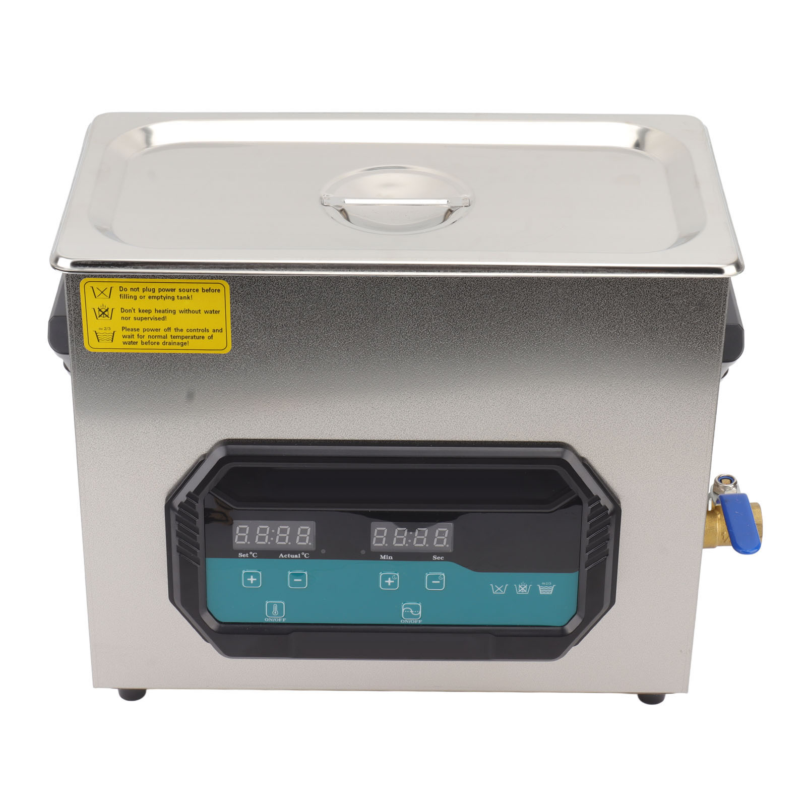 Ultraschallreiniger Mit Heizfunktion, 40 Khz, 6 L Fassungsvermögen, Geeignet Für Schmuck Und Brillen, Eu-stecker 220 V