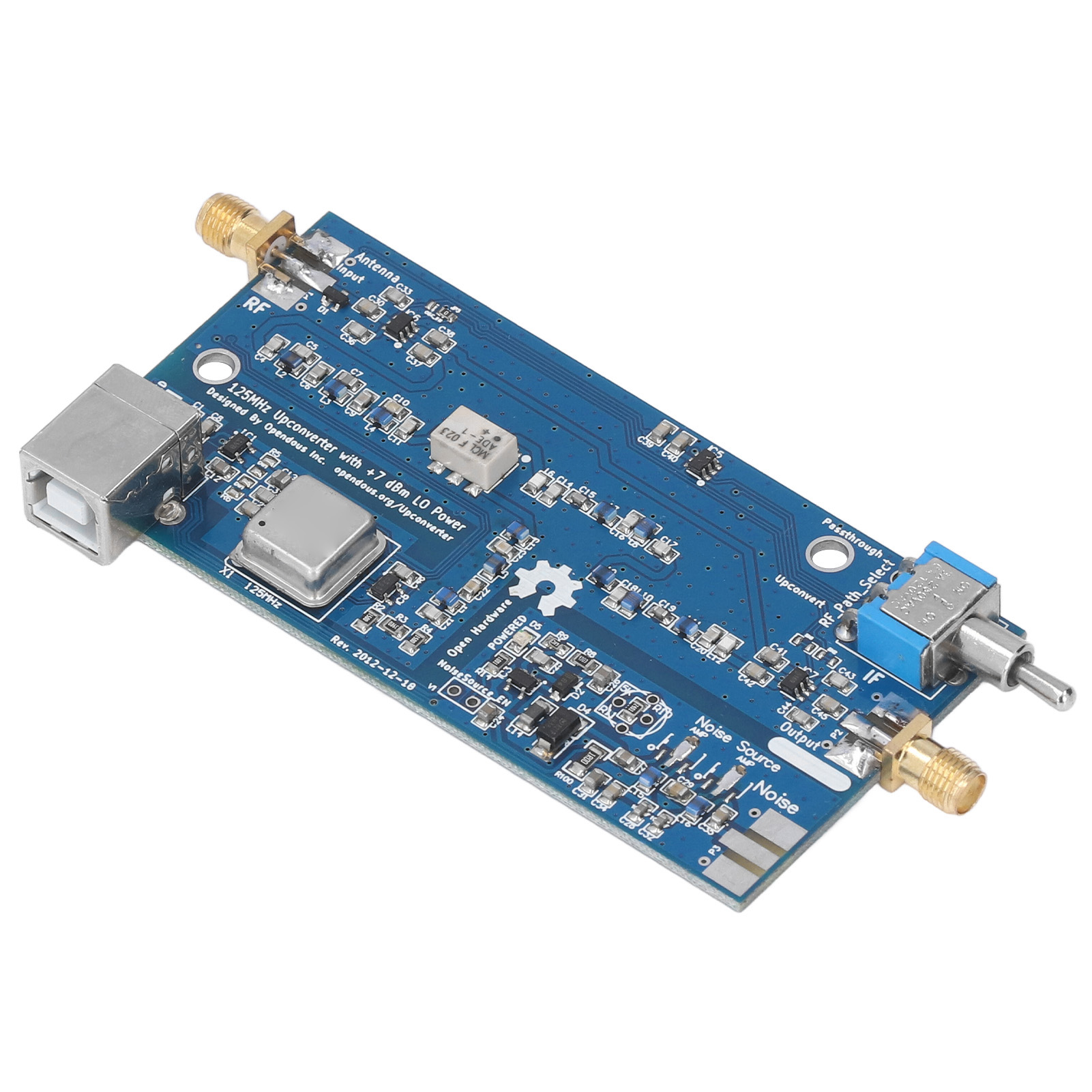 125-mhz-sdr-upconverter-set, Variable Frequenz-upconverter-platine Für Rtl2832+r820t2-empfänger