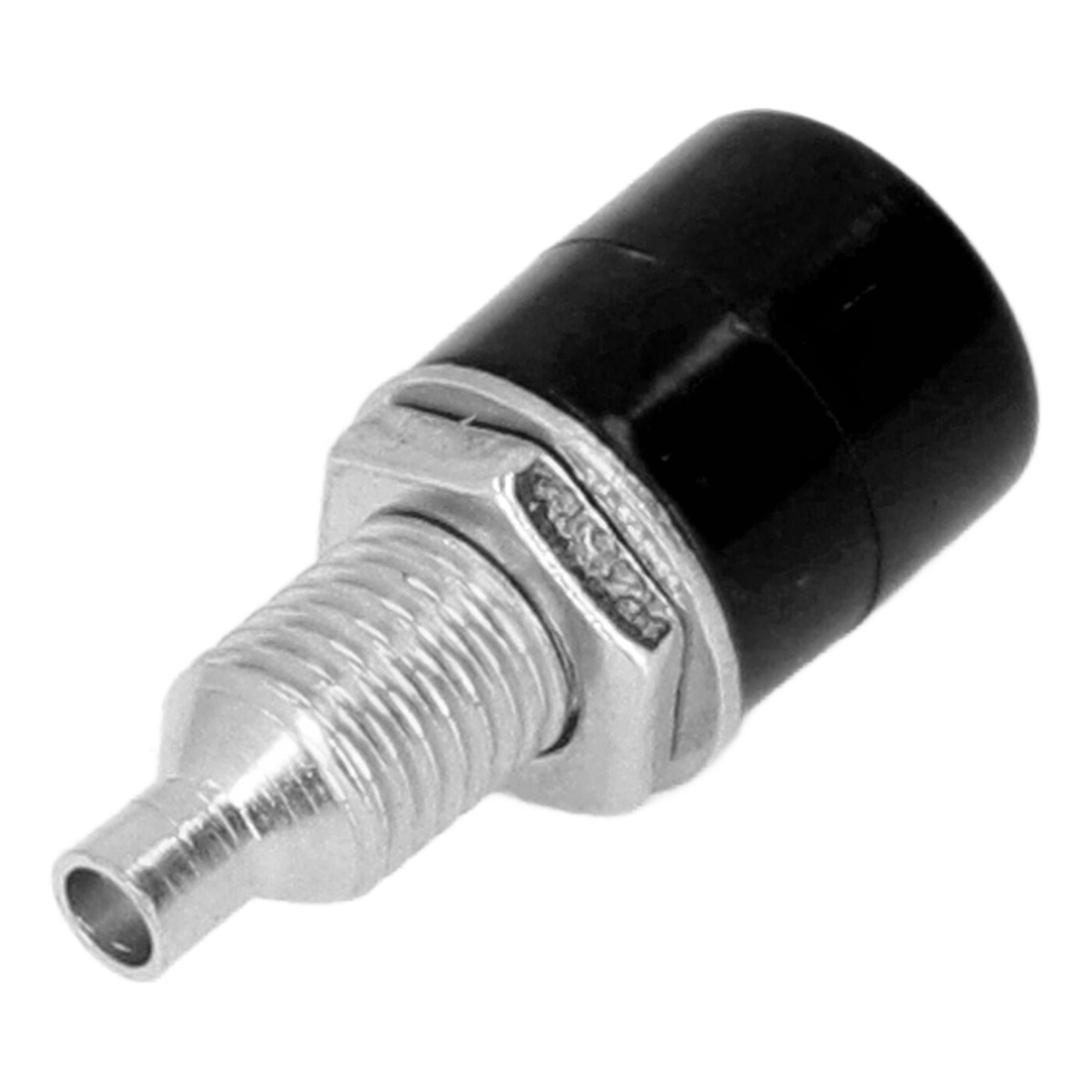 100 Stück Bananenstecker M6 4 Mm, Gute Übertragungsqualität, Hochwertige Verarbeitung, Elektrisches Verbindungszubehör, Schwarz
