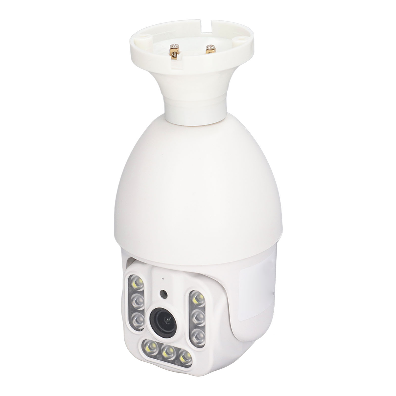 Glühbirnenkamera, Kabellos, Wlan, 4 Mp, Gegensprechanlage, Bewegungserkennung, E27-sockel, Ip67, Wasserdicht, Ac110–240 V