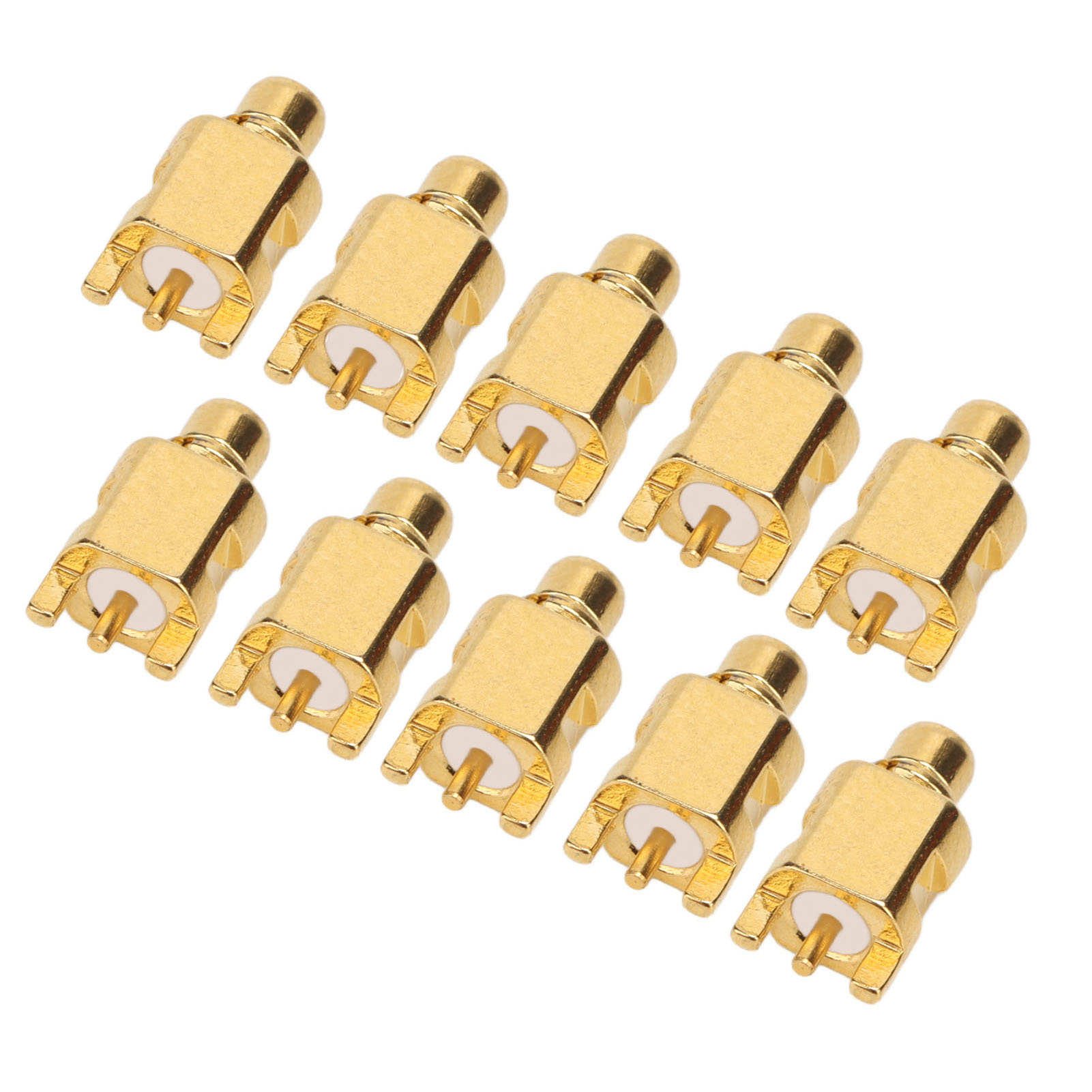 10 Stück Mmcx Je-stecker, 3-polig, Zum Löten Für Die Reparatur Und Aufrüstung Von Kopfhörerkabeln Auf Leiterplatten