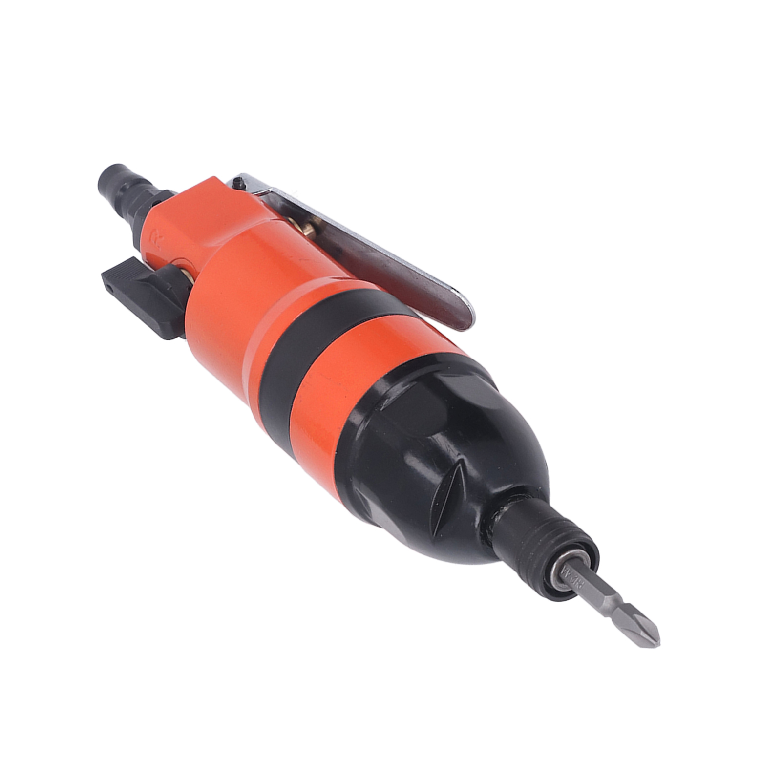 Druckluftschrauber Mit Geradem Schaft, Hoher Torsion, Rechts- Und Linkslauf, 8000 U/min, 1/4 Zoll, Orange, Europäische Ausführung