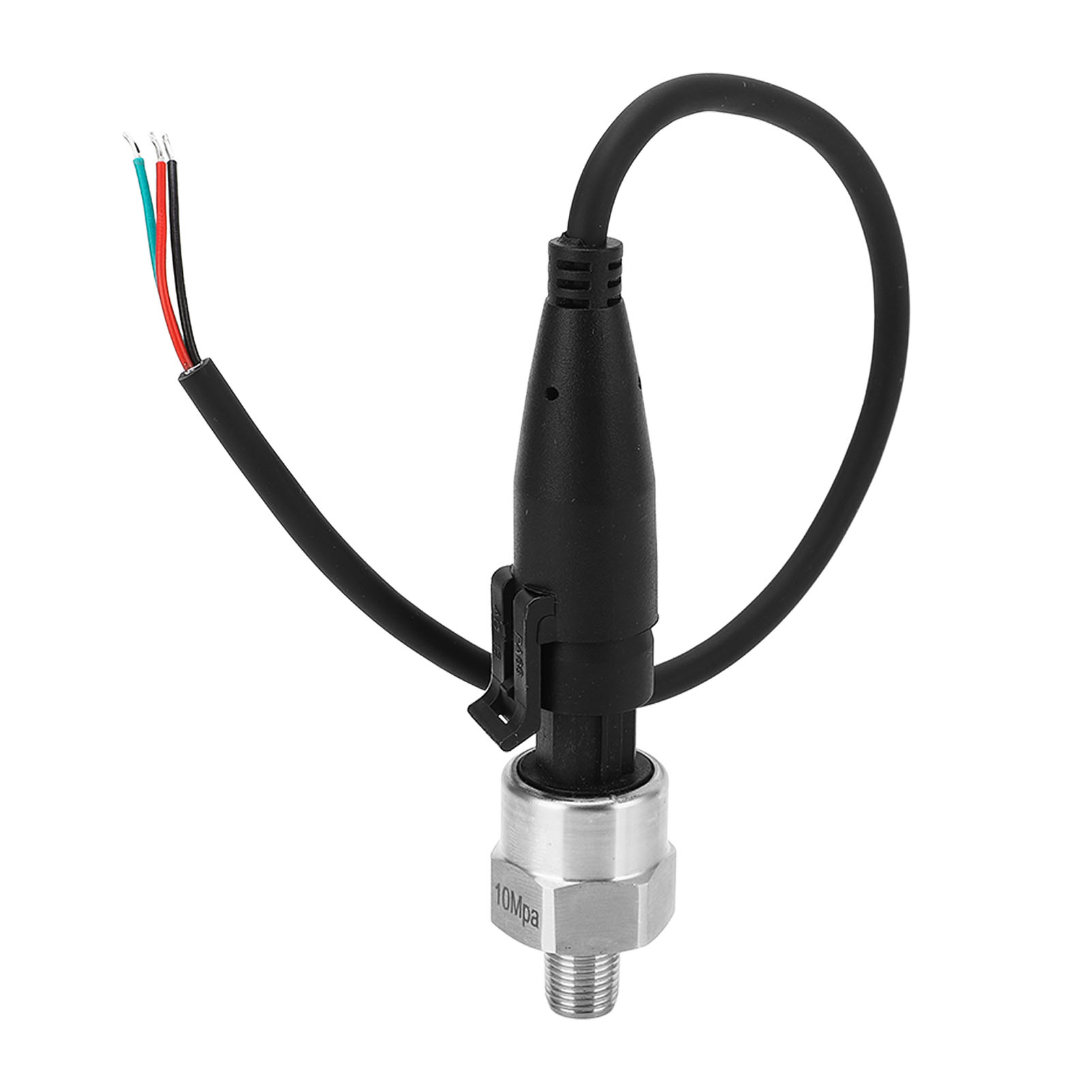 Druckmessumformer 0–10 Mpa, Geber, Edelstahlsensor, 1/8 Zoll 27 Npt-gewinde, 0,5–4,5 V, Für Öl, Kraftstoff, Luft Und Wasser