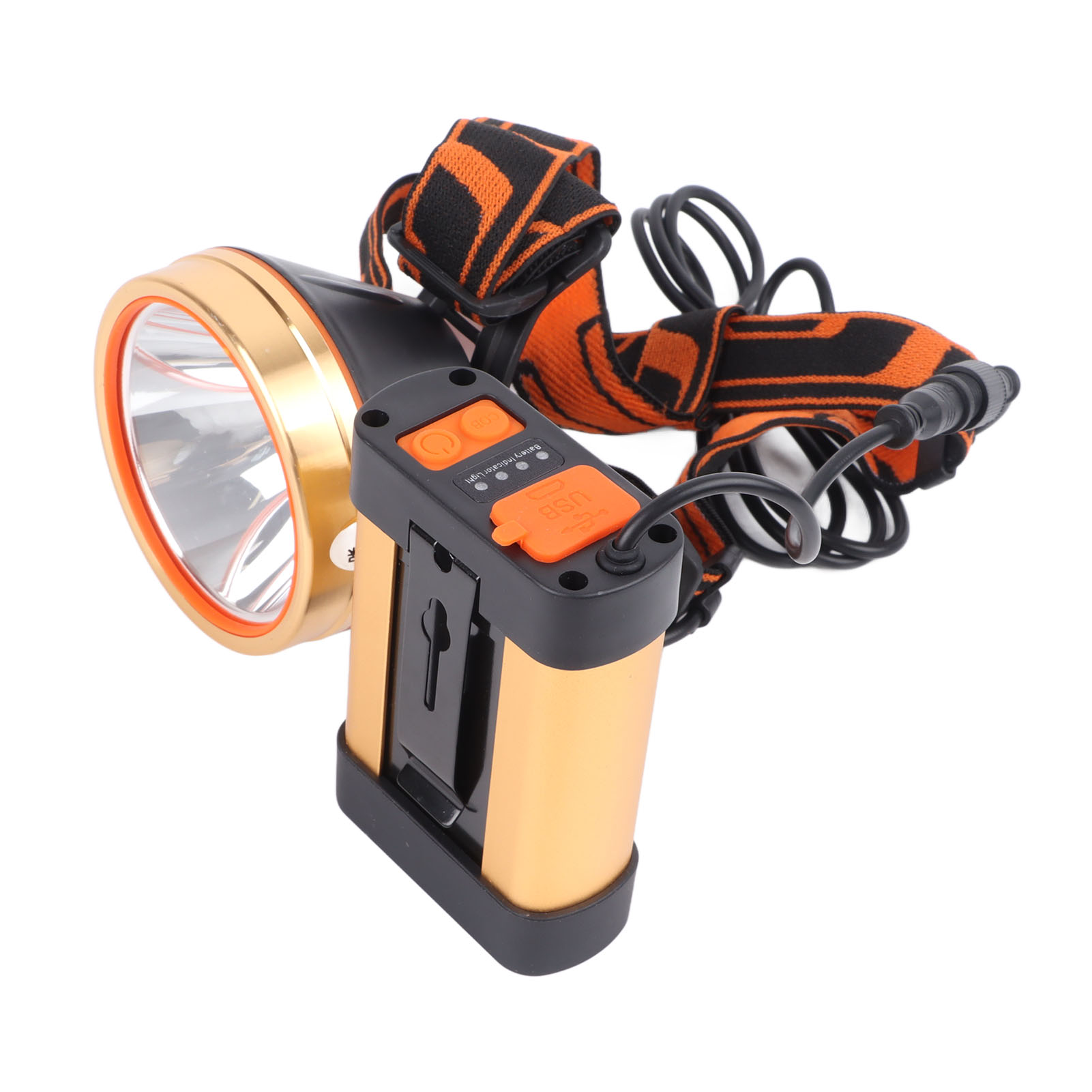 Helle, Wasserdichte Led-stirnlampe Mit Verstellbarem Winkel, Leicht Und Multifunktional – Ideal Zum Angeln Und Campen – Mit Usb-ladefunktion