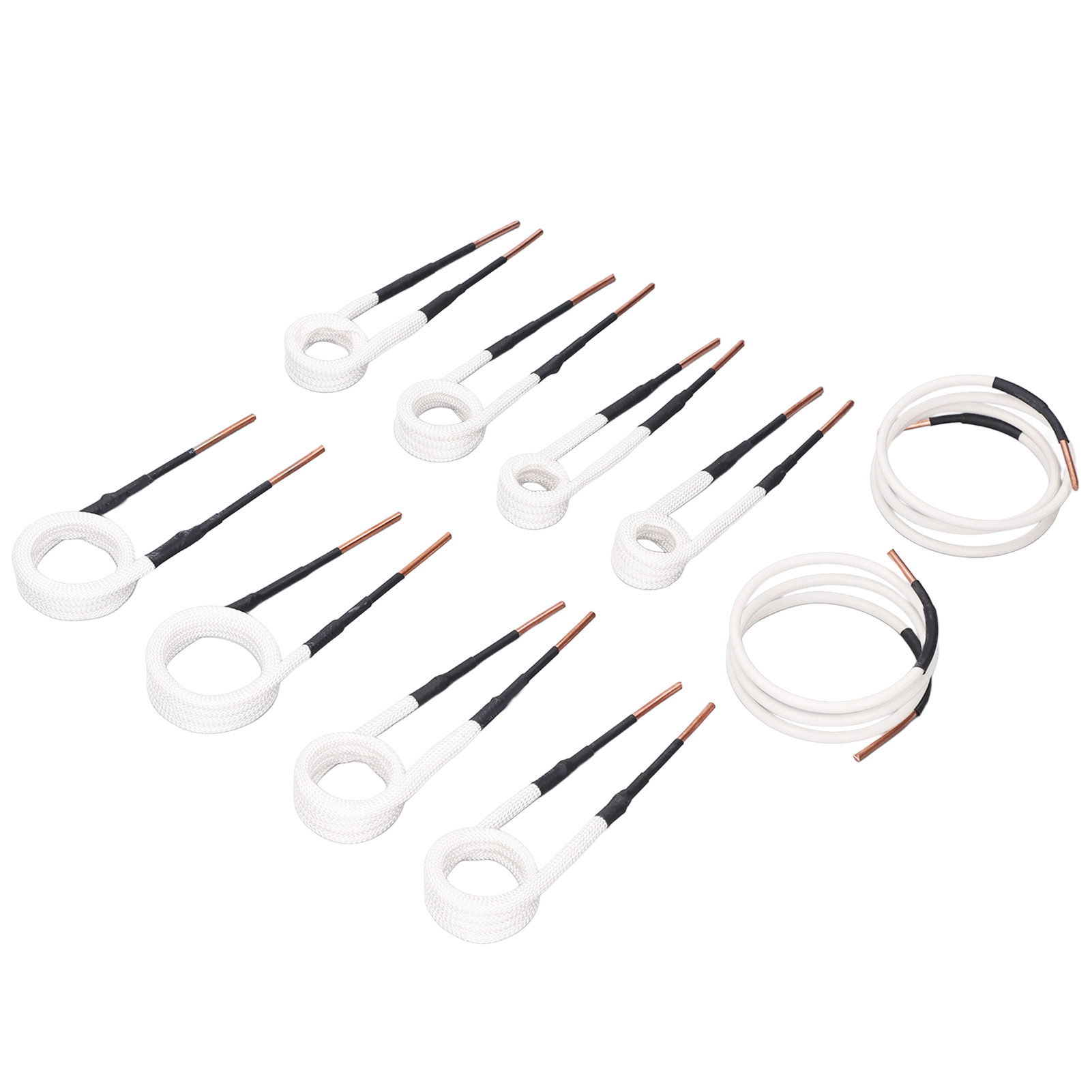 10-teiliges Induktionsheizspulen-set Mit Schraubenentferner, Messingkerndraht, Hochfrequenzzubehör, Zündungsteilen (3,0 Mm)